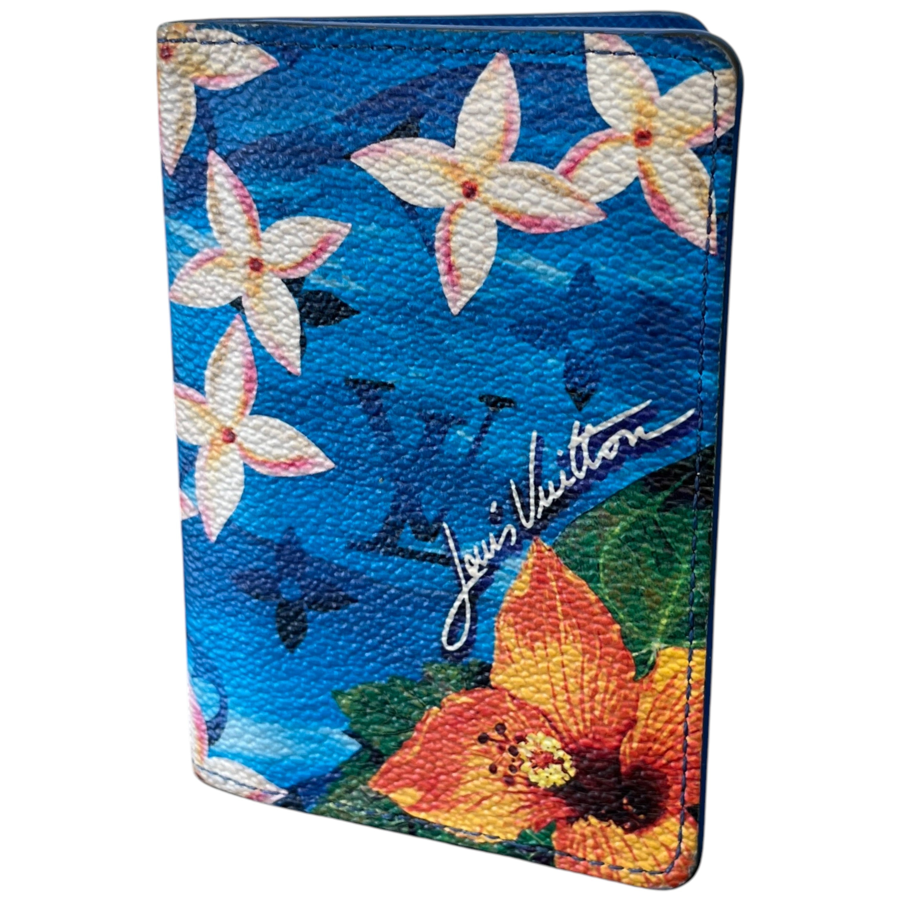 Men's Monogram Surfin' Pocket Organiser Wallet Blue