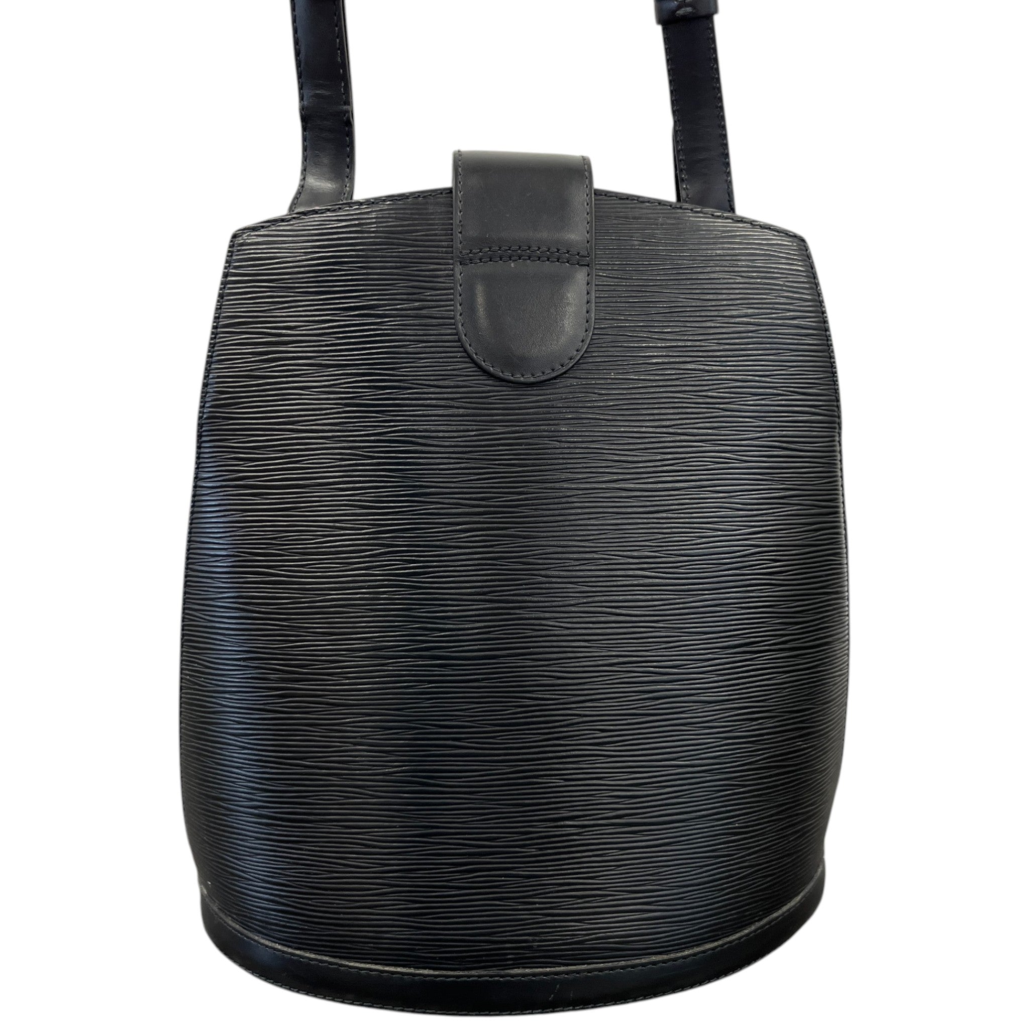 Women's Epi Cluny Shoulder Bag Black