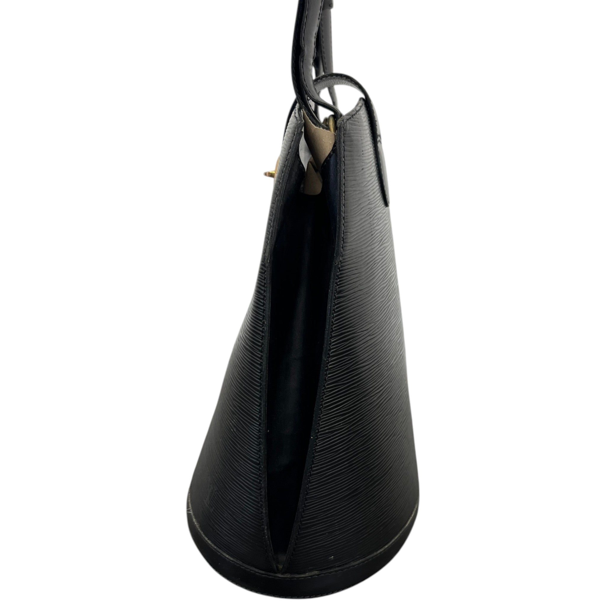 Women's Epi Cluny Shoulder Bag Black