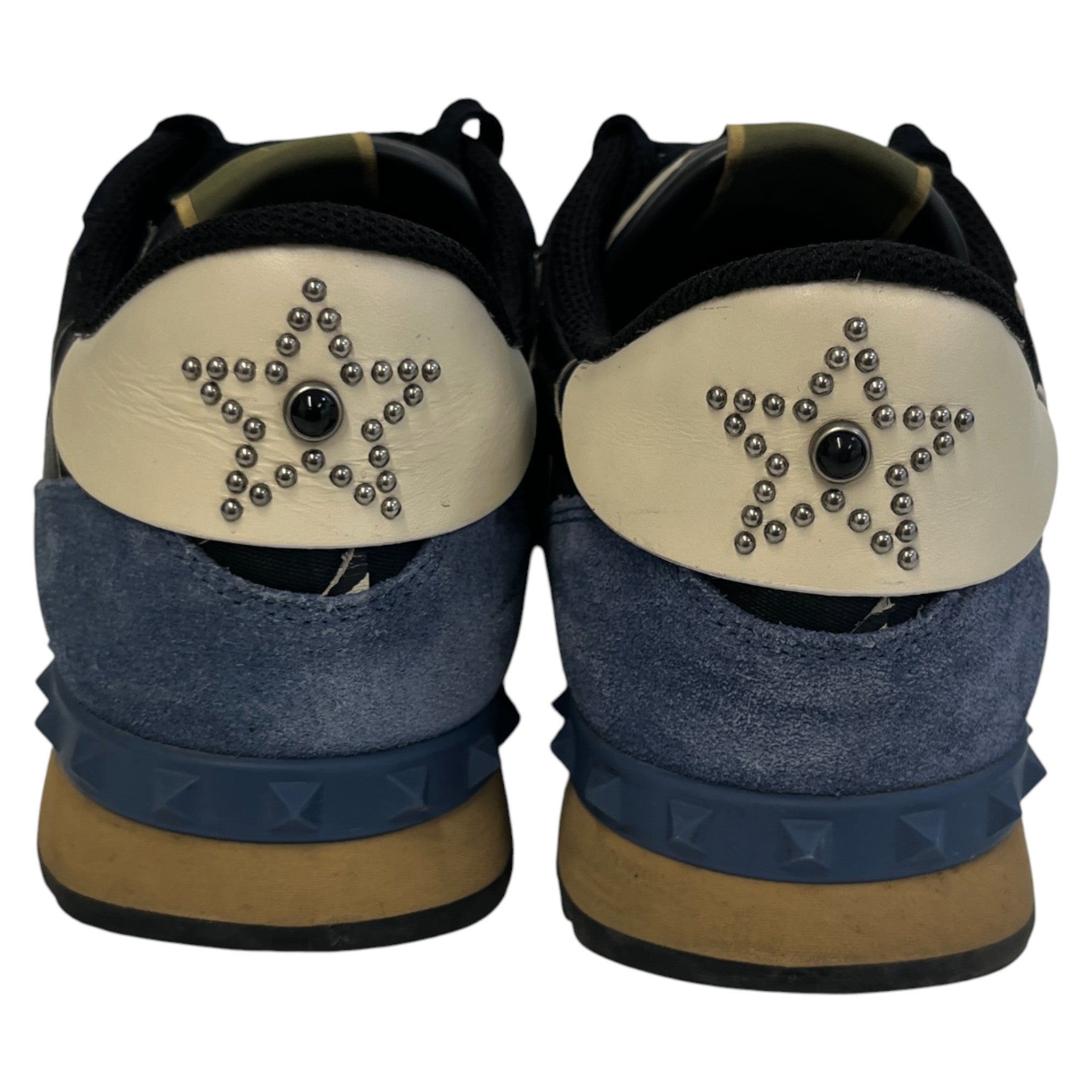 Men's Rockrunner Star Low Trainers Navy Size EU 42 / UK 8