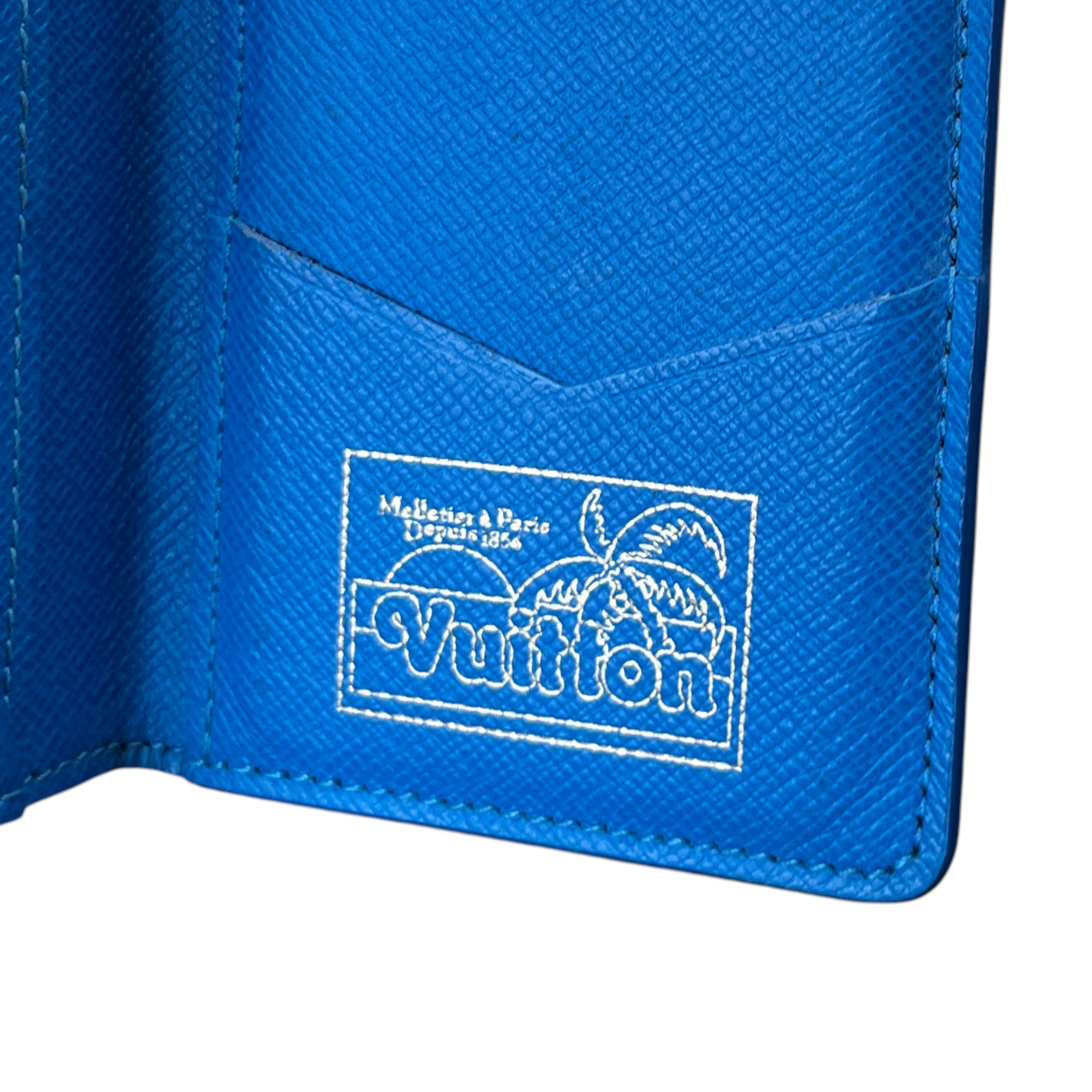 Men's Monogram Surfin' Pocket Organiser Wallet Blue