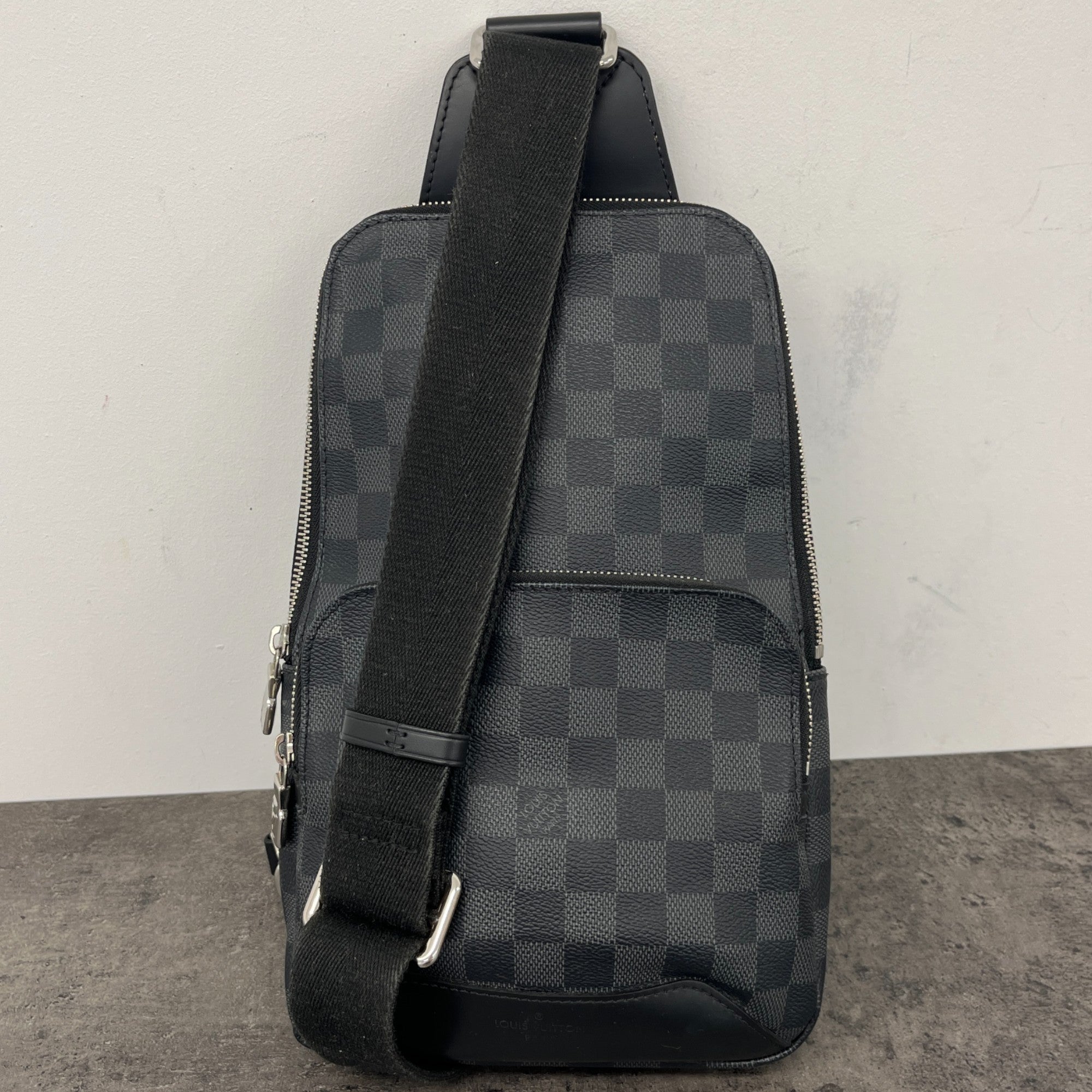 Men's Damier Graphite Avenue Sling N41719 Bag Black