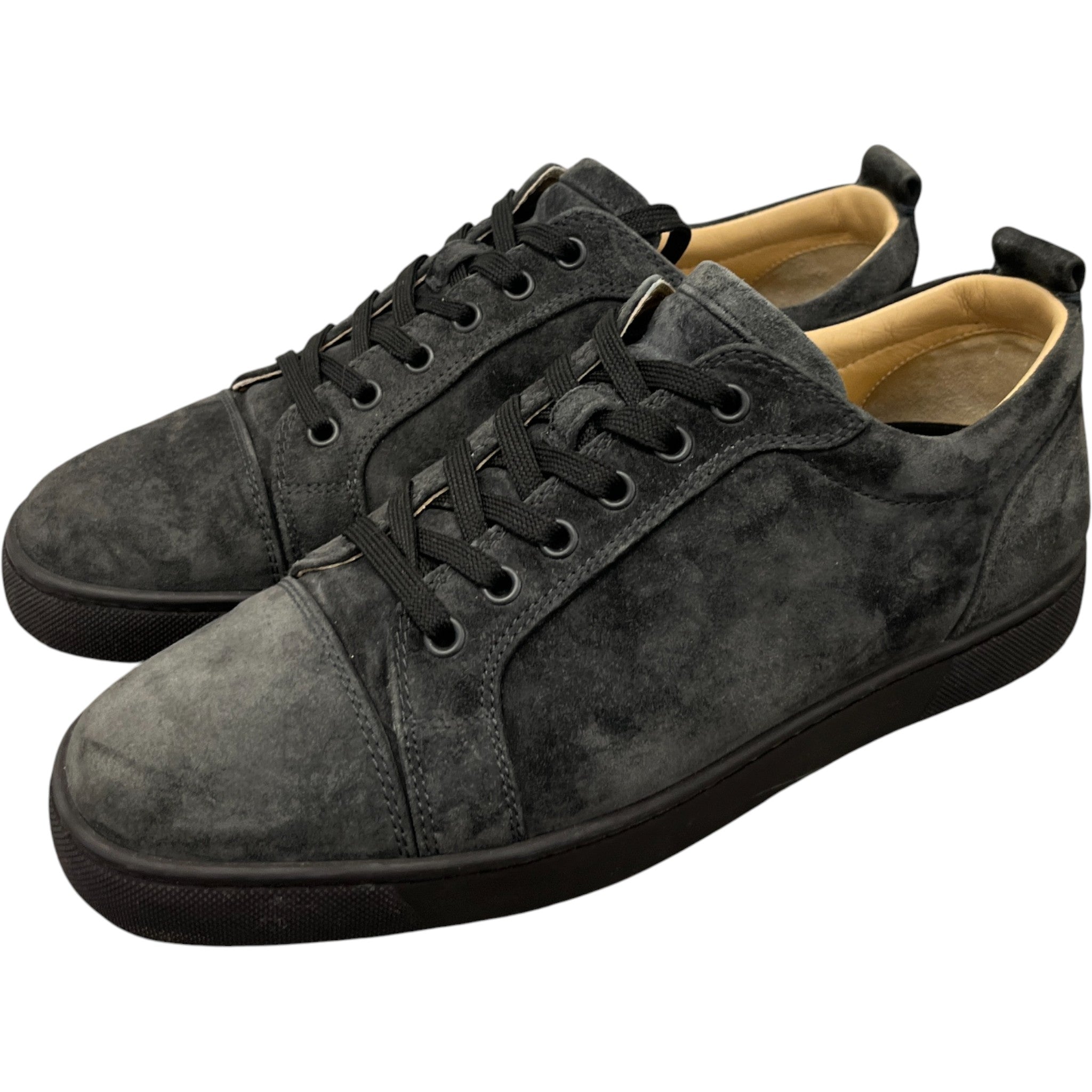 Men's Louis Junior Low Trainers Grey Size EU 42.5 / UK 8.5