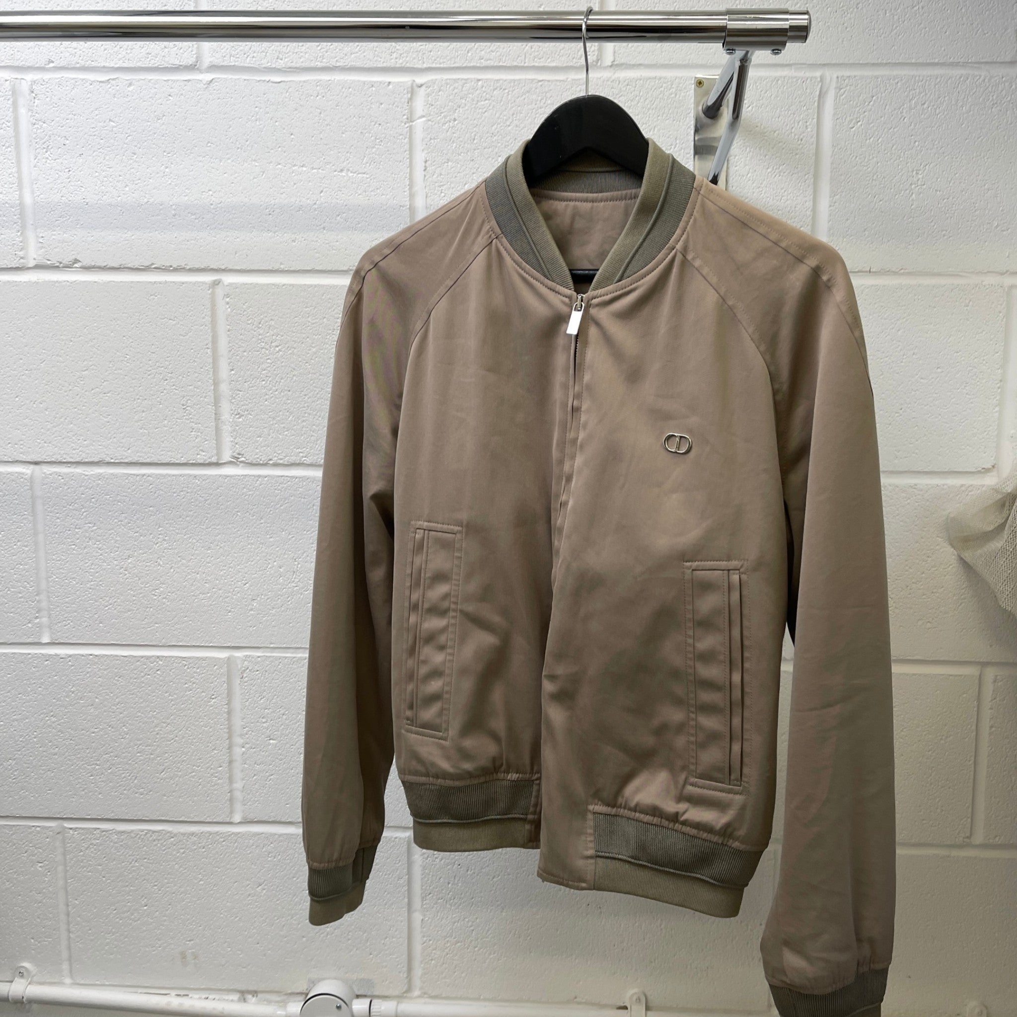 Men's Cd Bomber Jacket Brown Size S