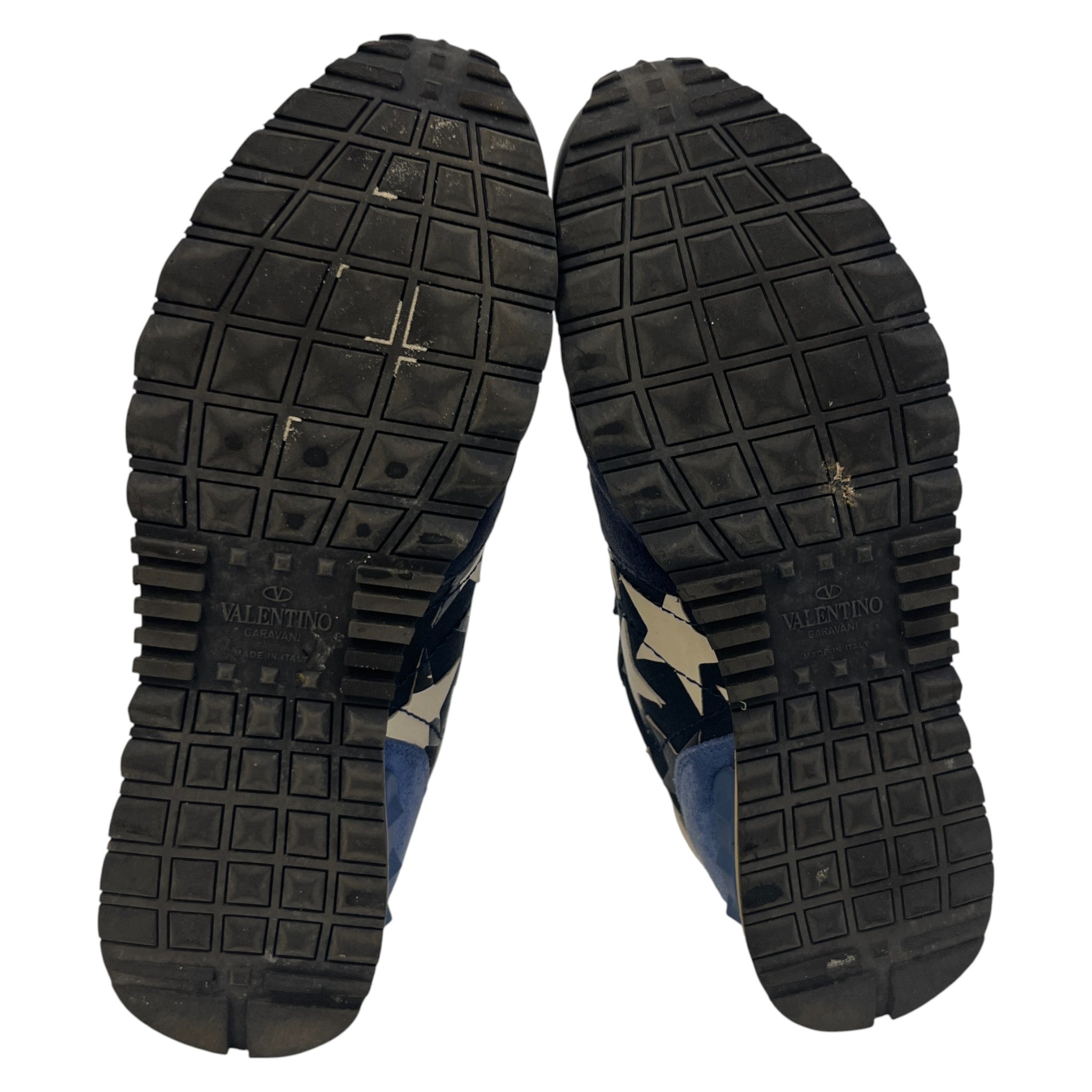 Men's Rockrunner Star Low Trainers Navy Size EU 42 / UK 8