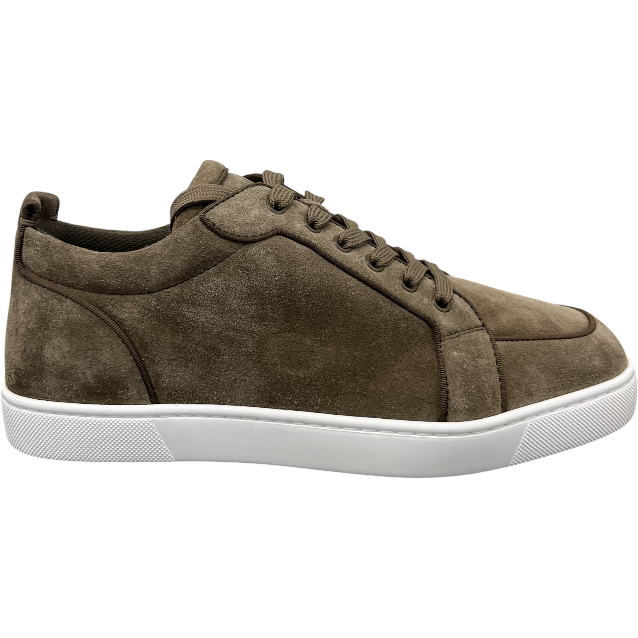 Men's Rantulow Orlato Flat Low Trainers Khaki Size EU 42.5 / UK 8.5