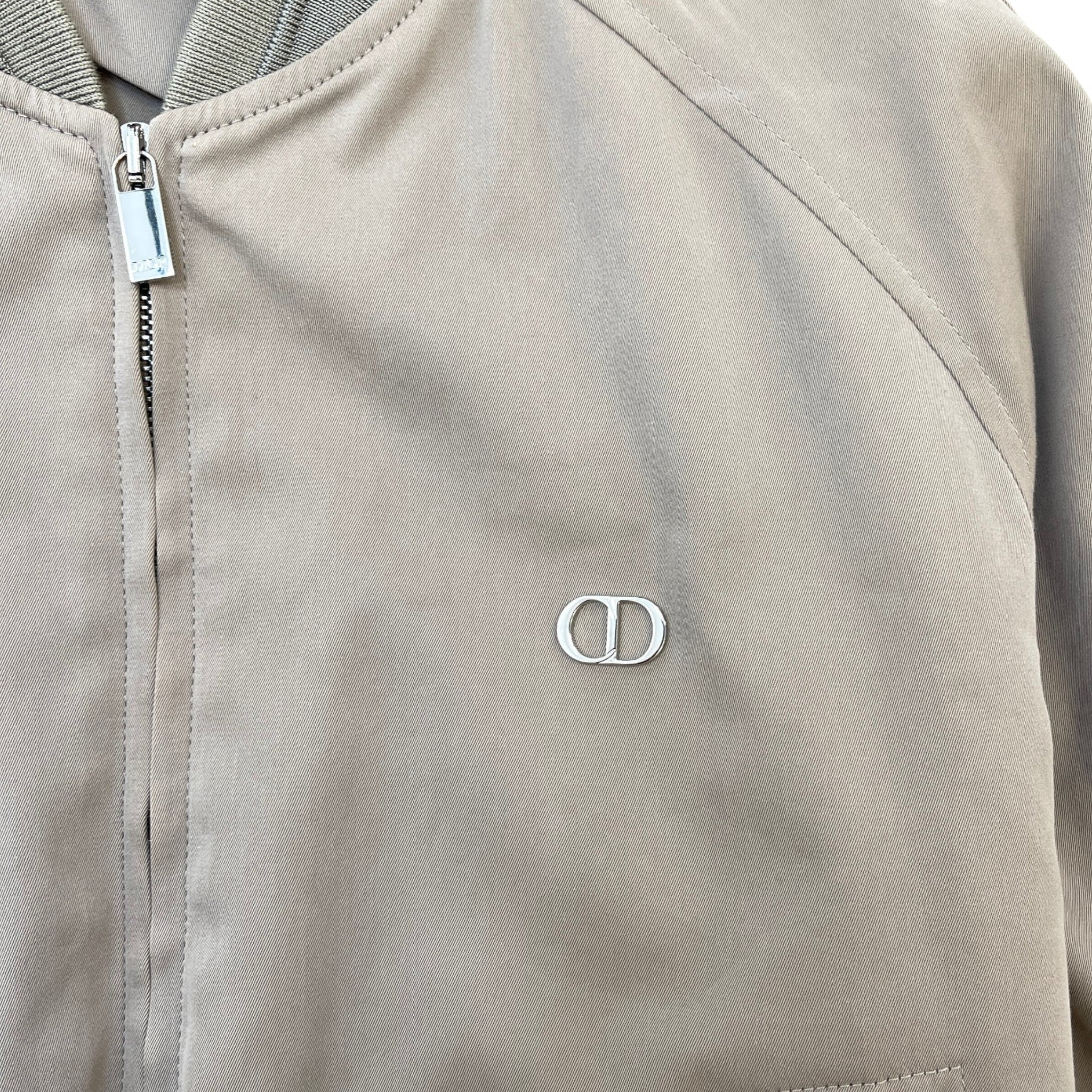 Men's Cd Bomber Jacket Brown Size S