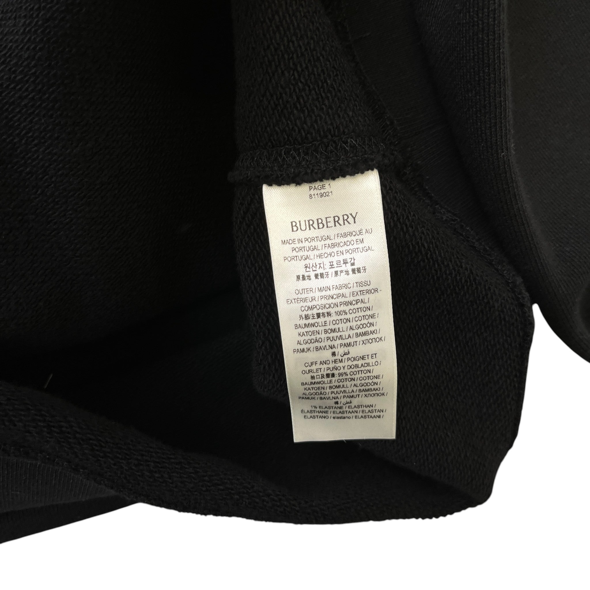 Men's Ekd Ombre Hoodie Black Size XXL