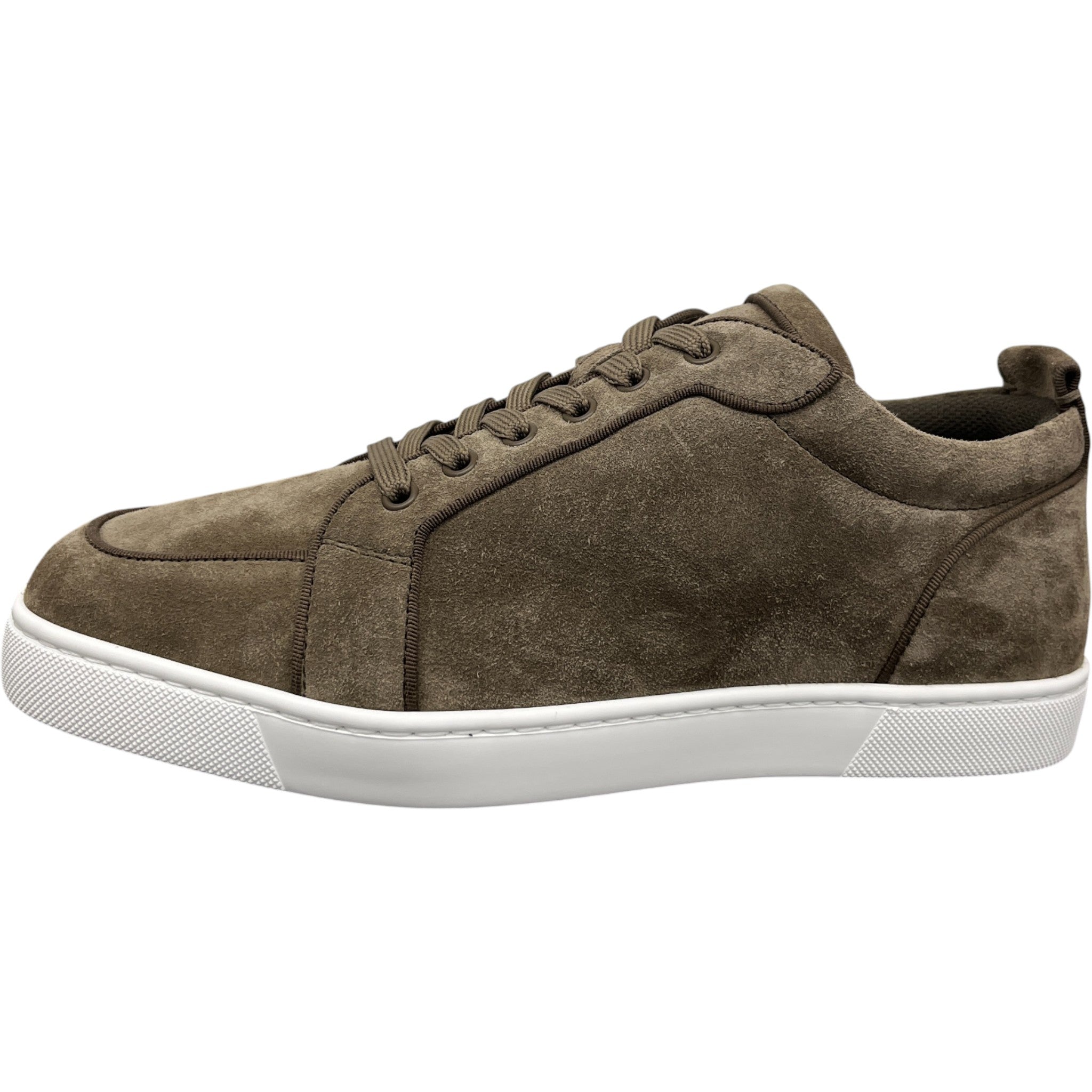 Men's Rantulow Orlato Flat Low Trainers Khaki Size EU 42.5 / UK 8.5