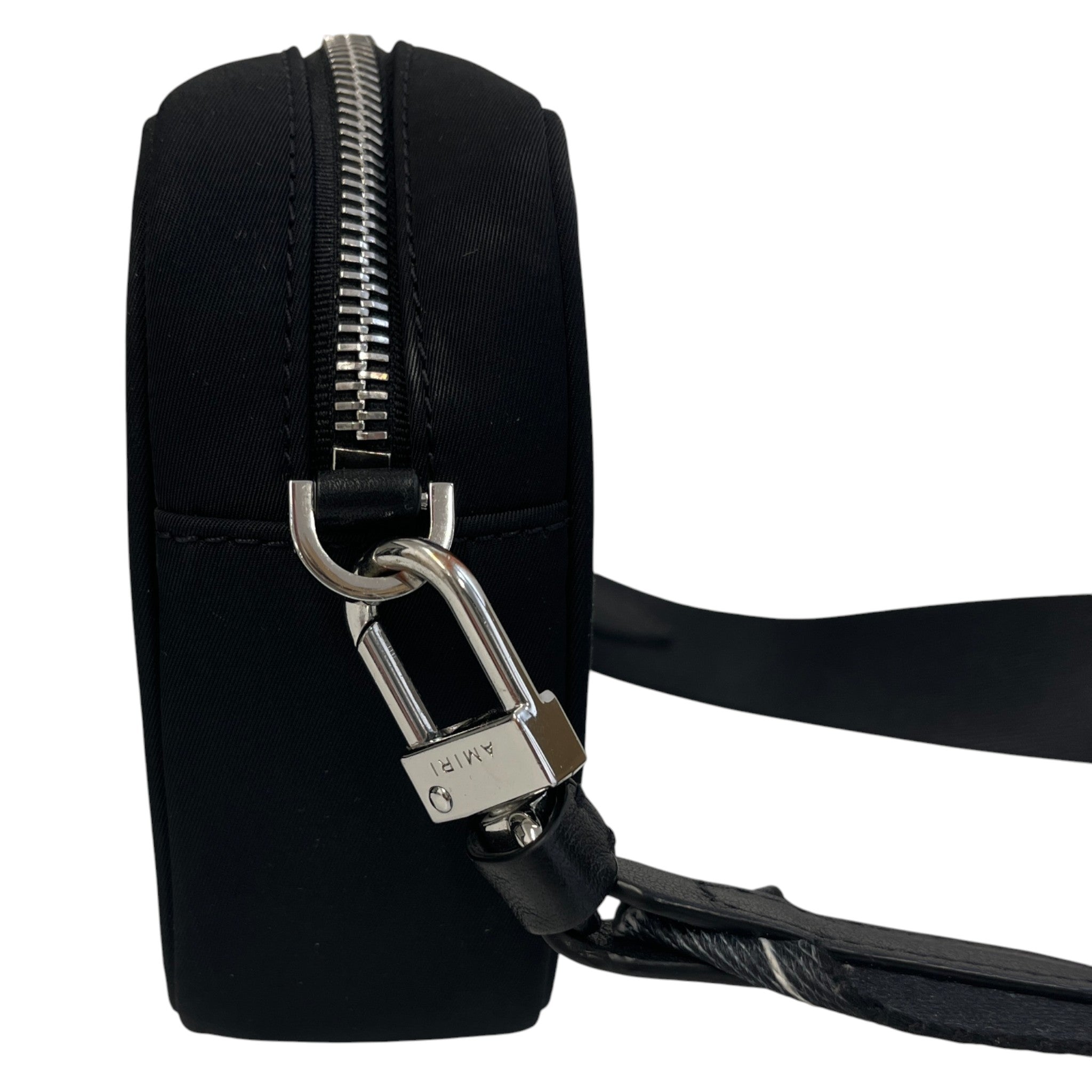 Men's Arts District Logo Messenger Bag Black