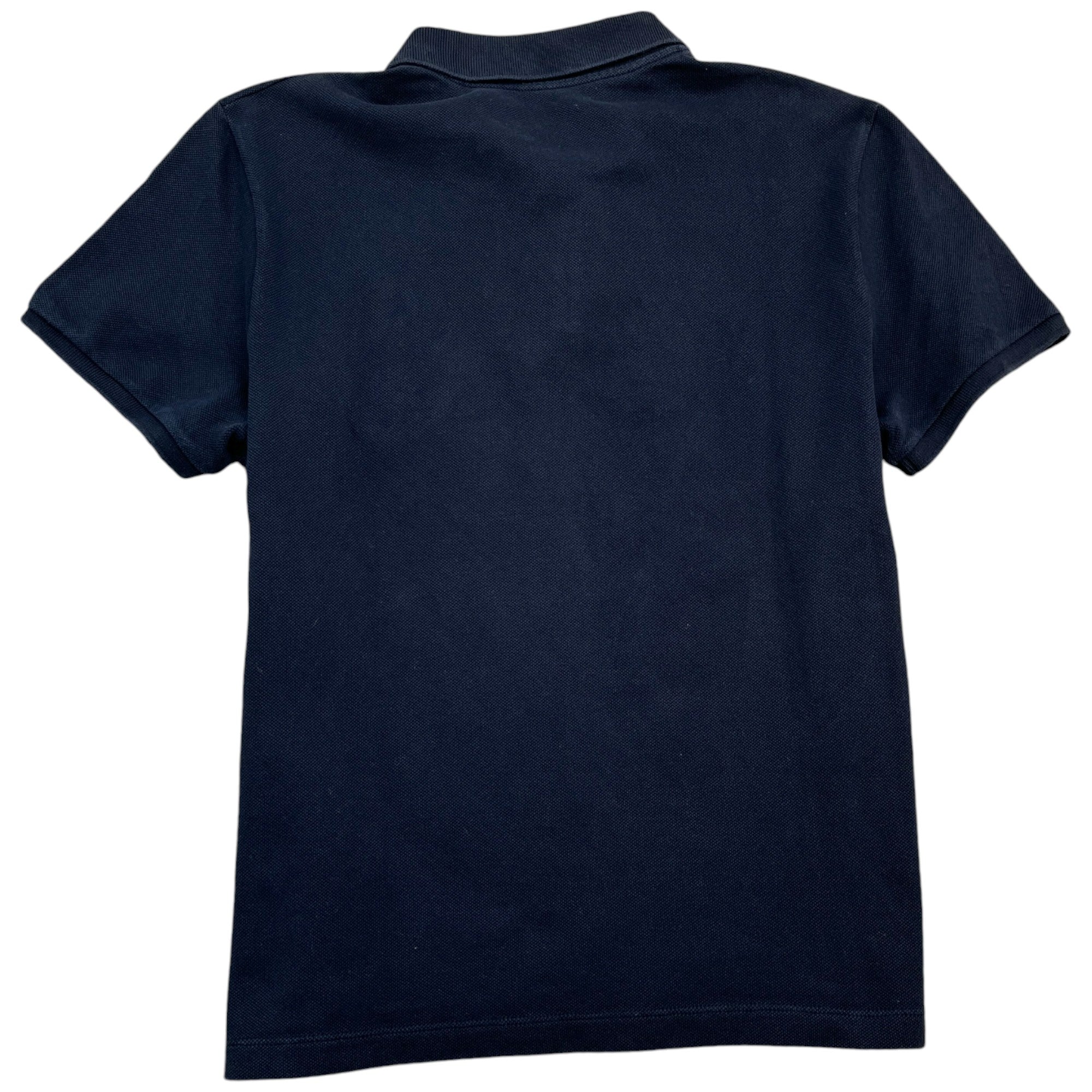 Men's Embroidered Anchor Logo Polo Shirt Navy Size XL
