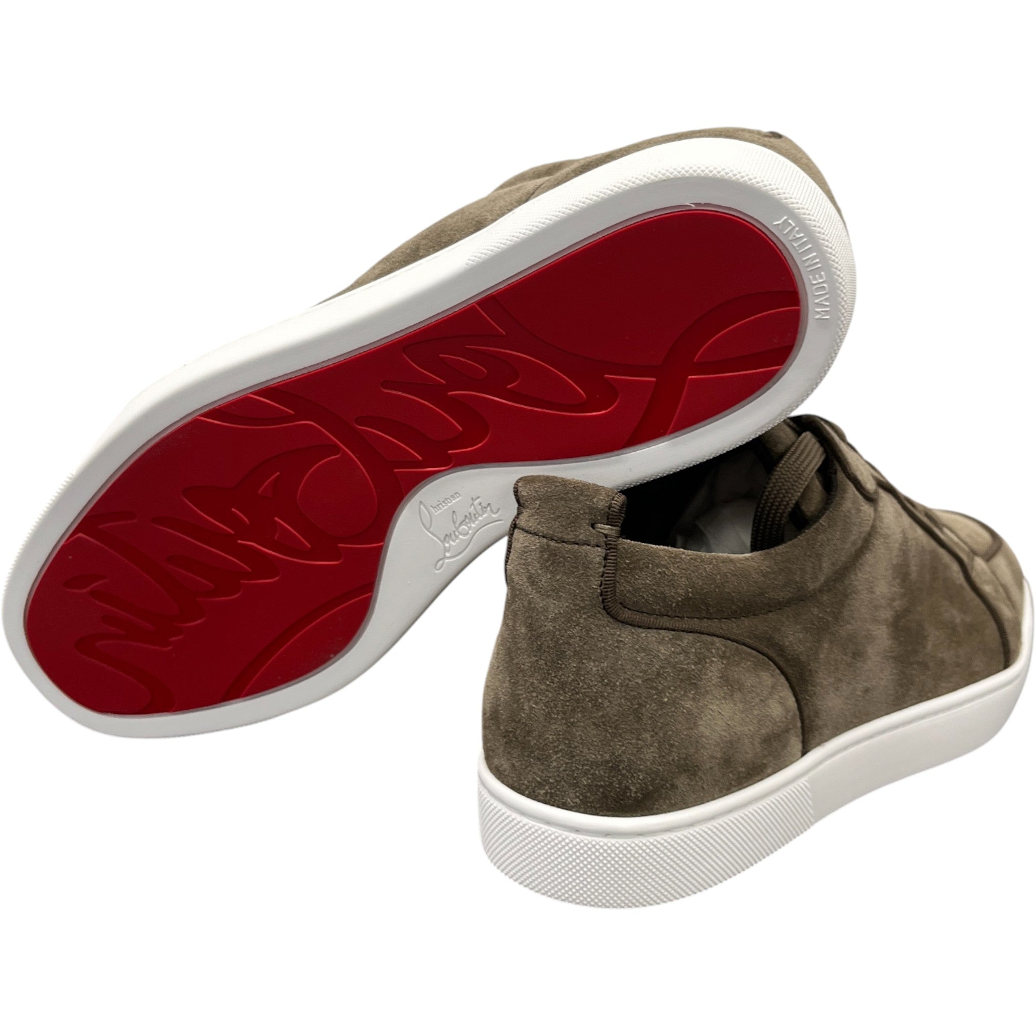 Men's Rantulow Orlato Flat Low Trainers Khaki Size EU 42.5 / UK 8.5