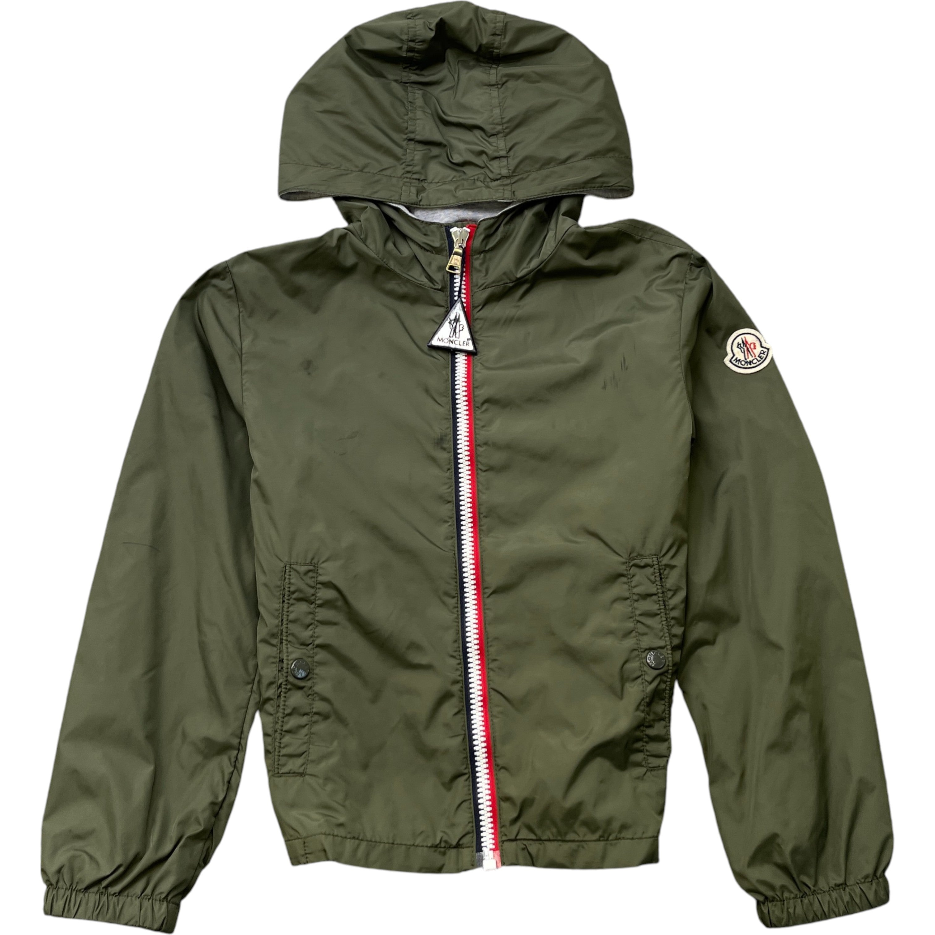 Men's New Urville Boys Age 8 Windbreaker Khaki Size XXS