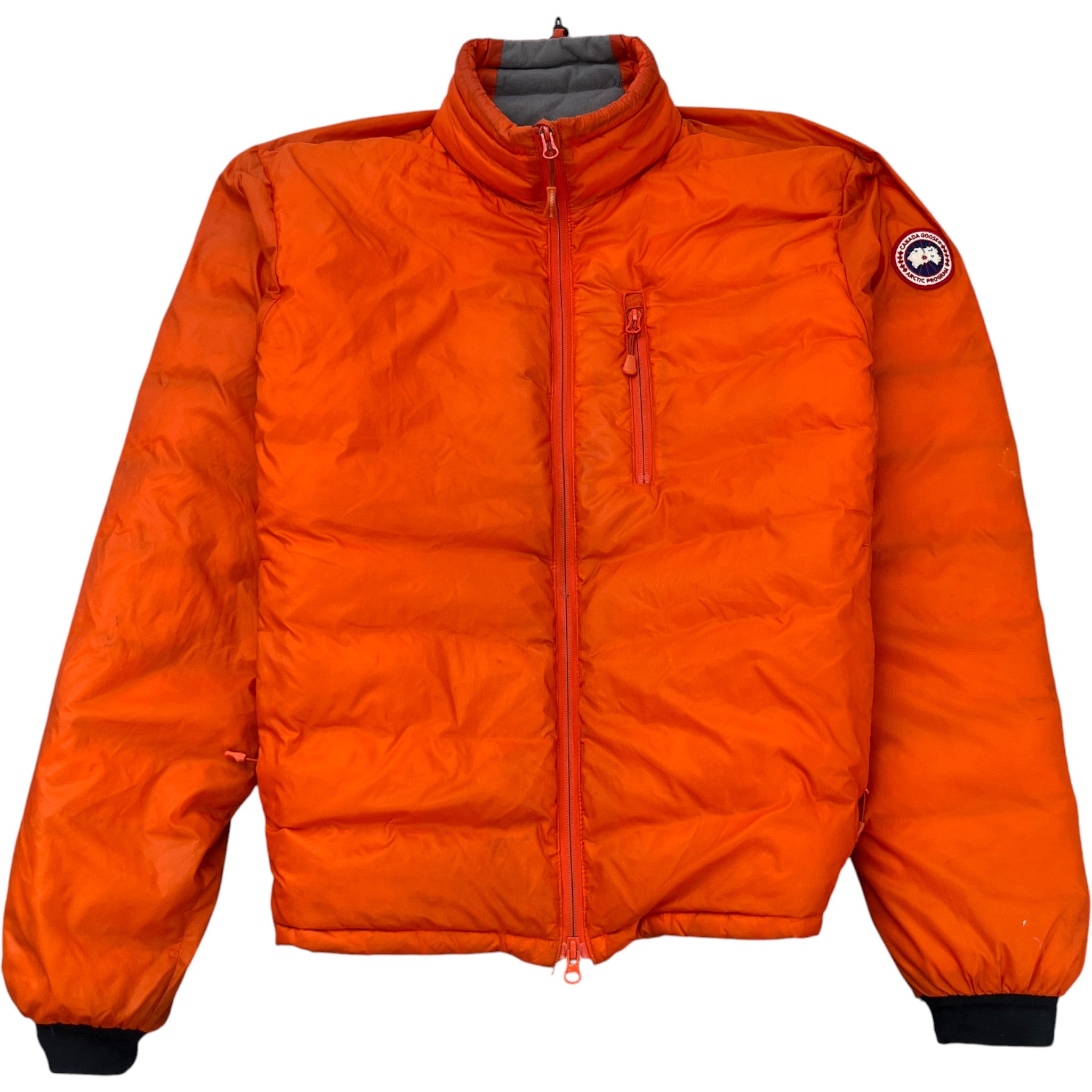 Men's Lodge Down Jacket Orange Size M