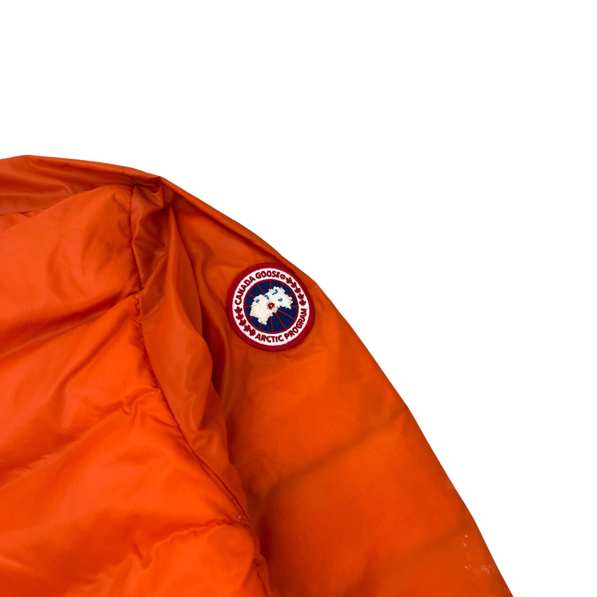 Men's Lodge Down Jacket Orange Size M