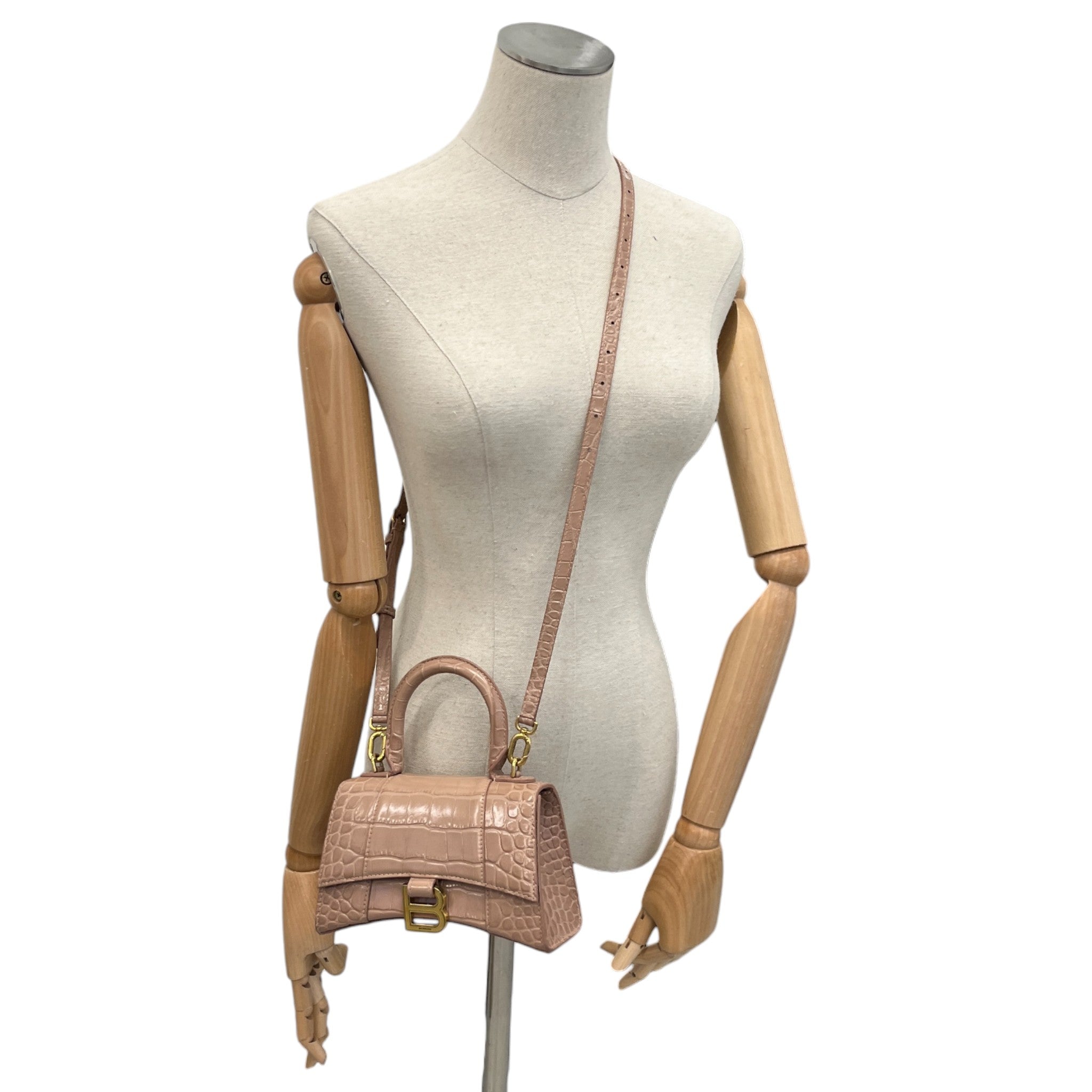 Women's Hourglass Small Bag Beige