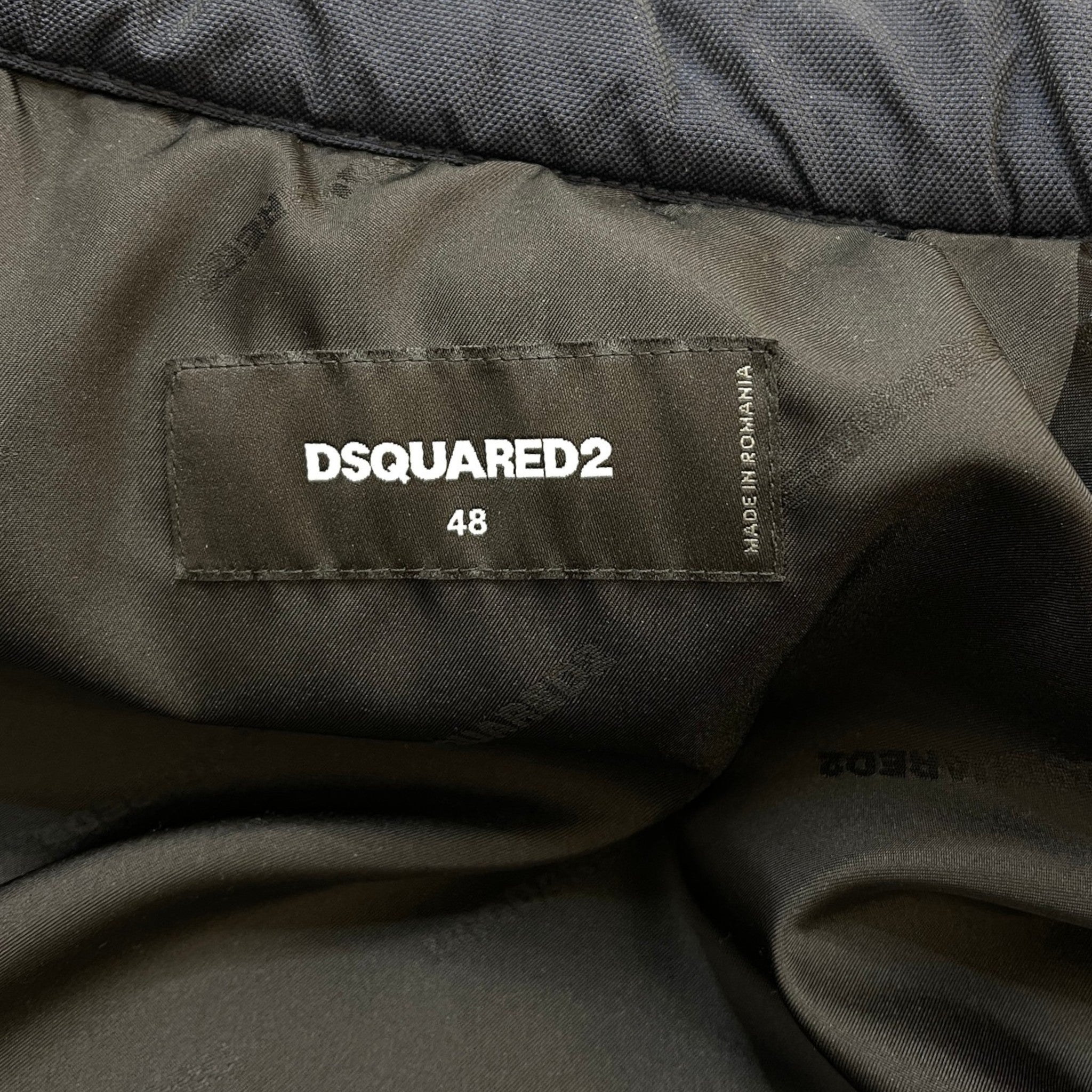 Men's Arm Logo Down Jacket Navy Size IT 48 / M