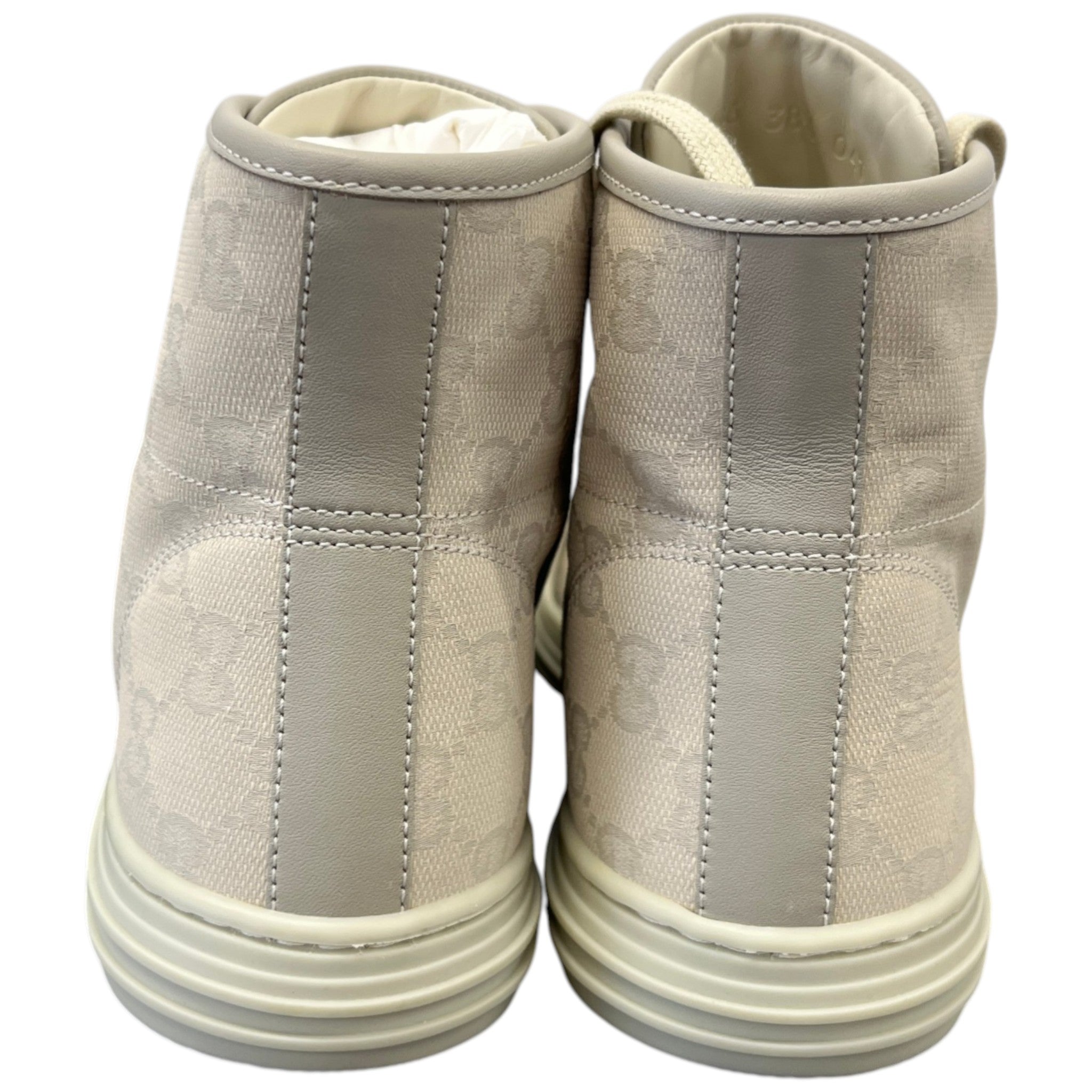 Women's Gg Supreme High Trainers Cream Size EU 38.5 / UK 5.5