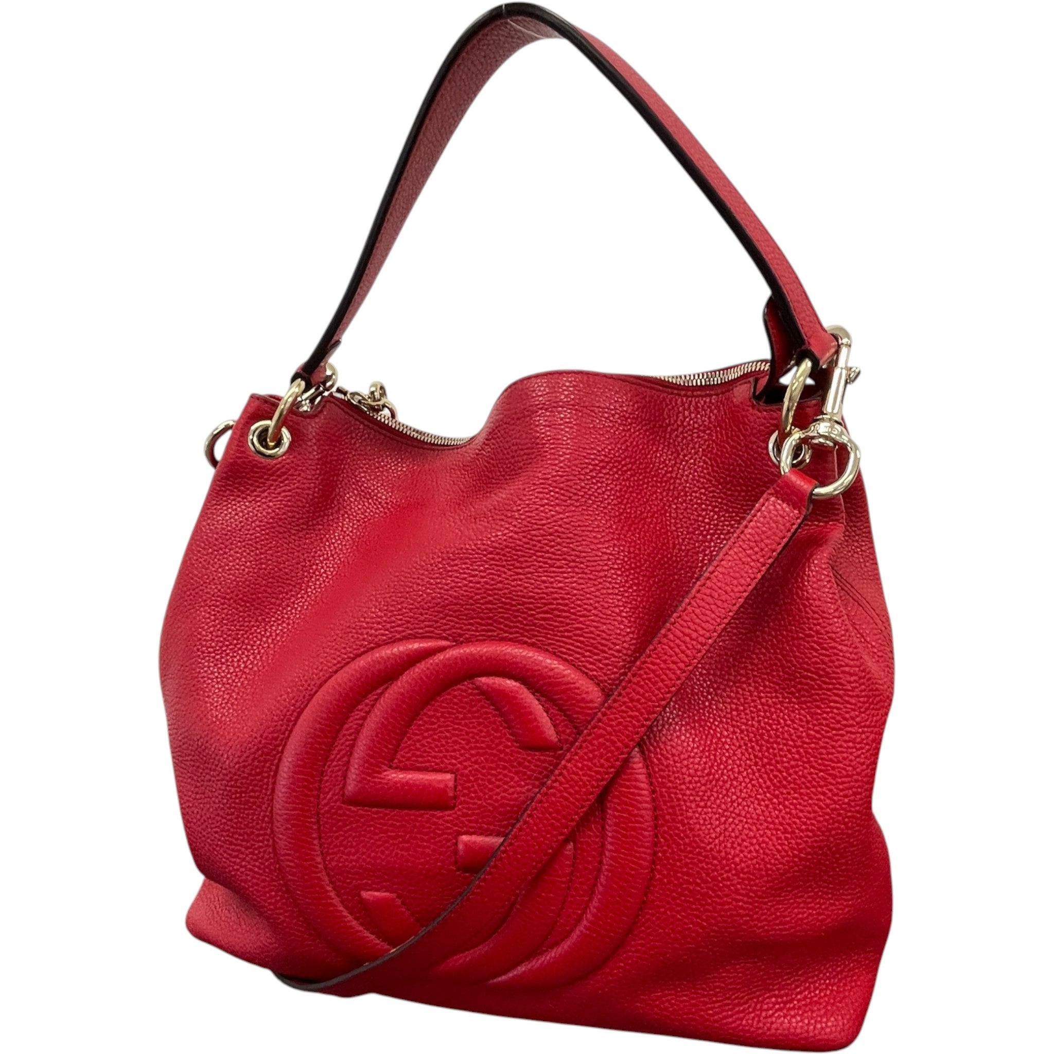 Women's Soho Hobo Bag Red