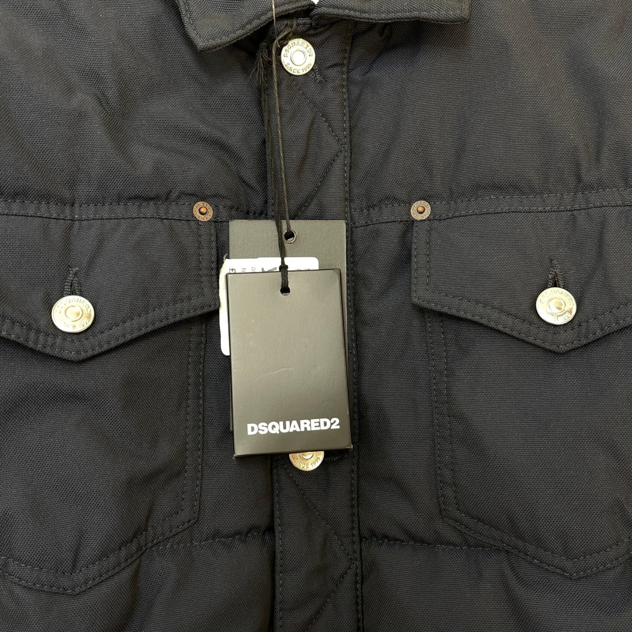 Men's Arm Logo Down Jacket Navy Size IT 48 / M