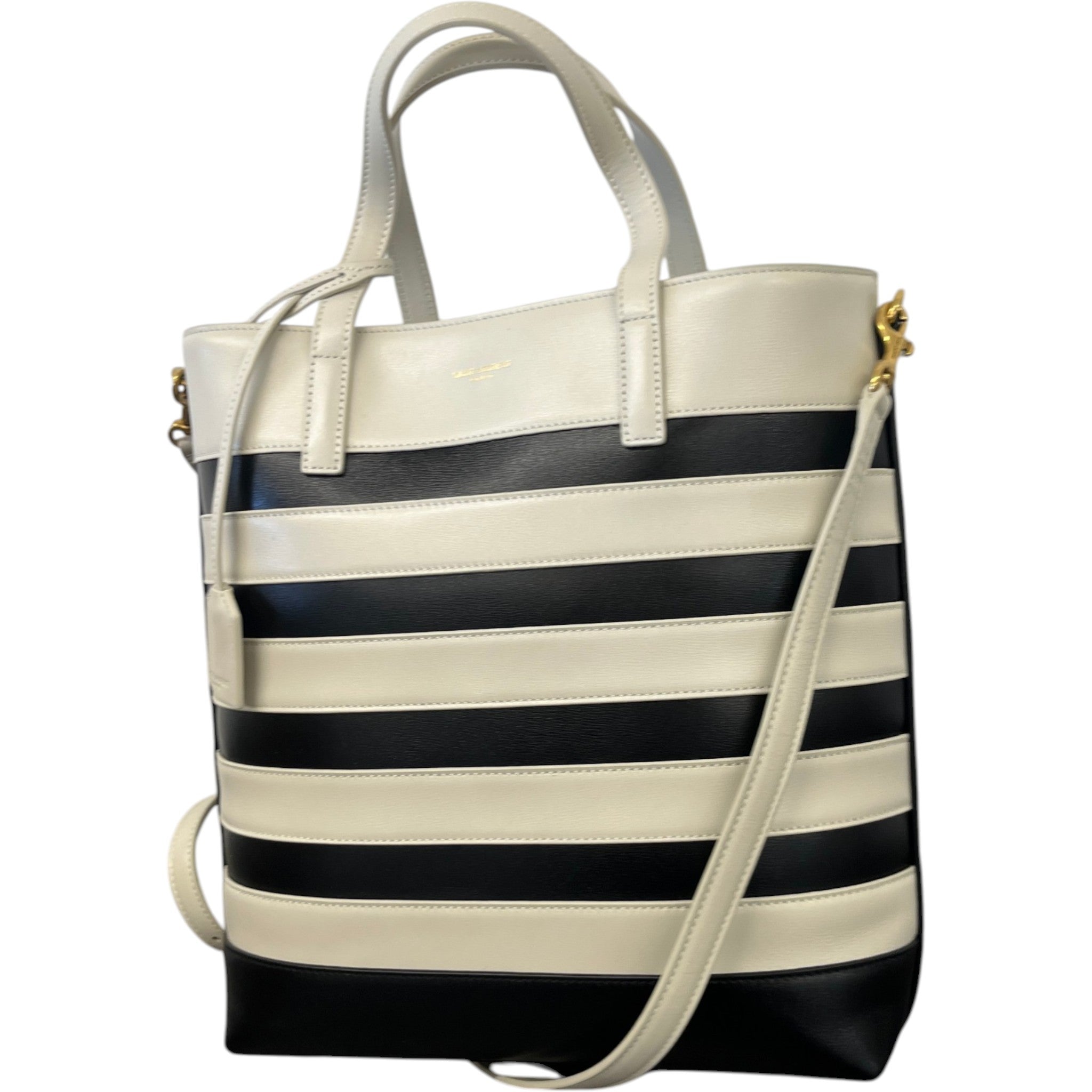 Women's Shopping Toy In Leather Bag Black