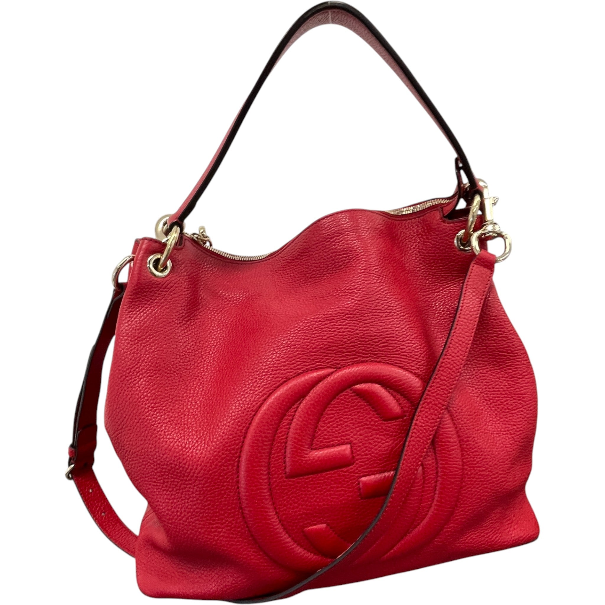 Women's Soho Hobo Bag Red