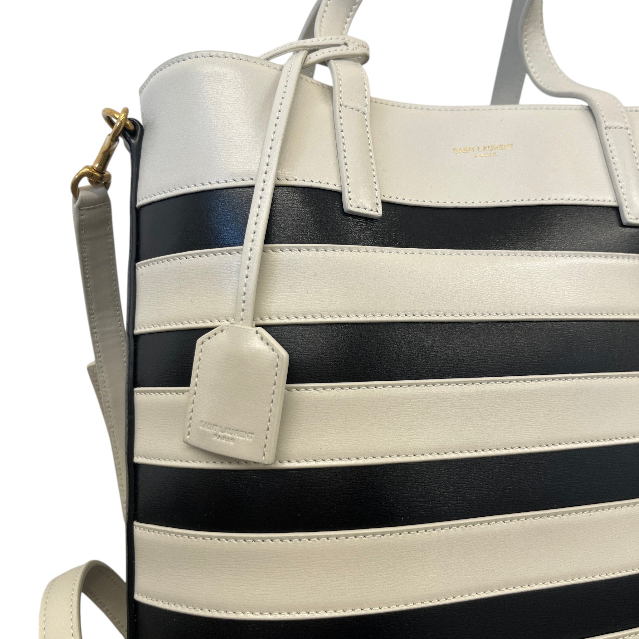 Women's Shopping Toy In Leather Bag Black