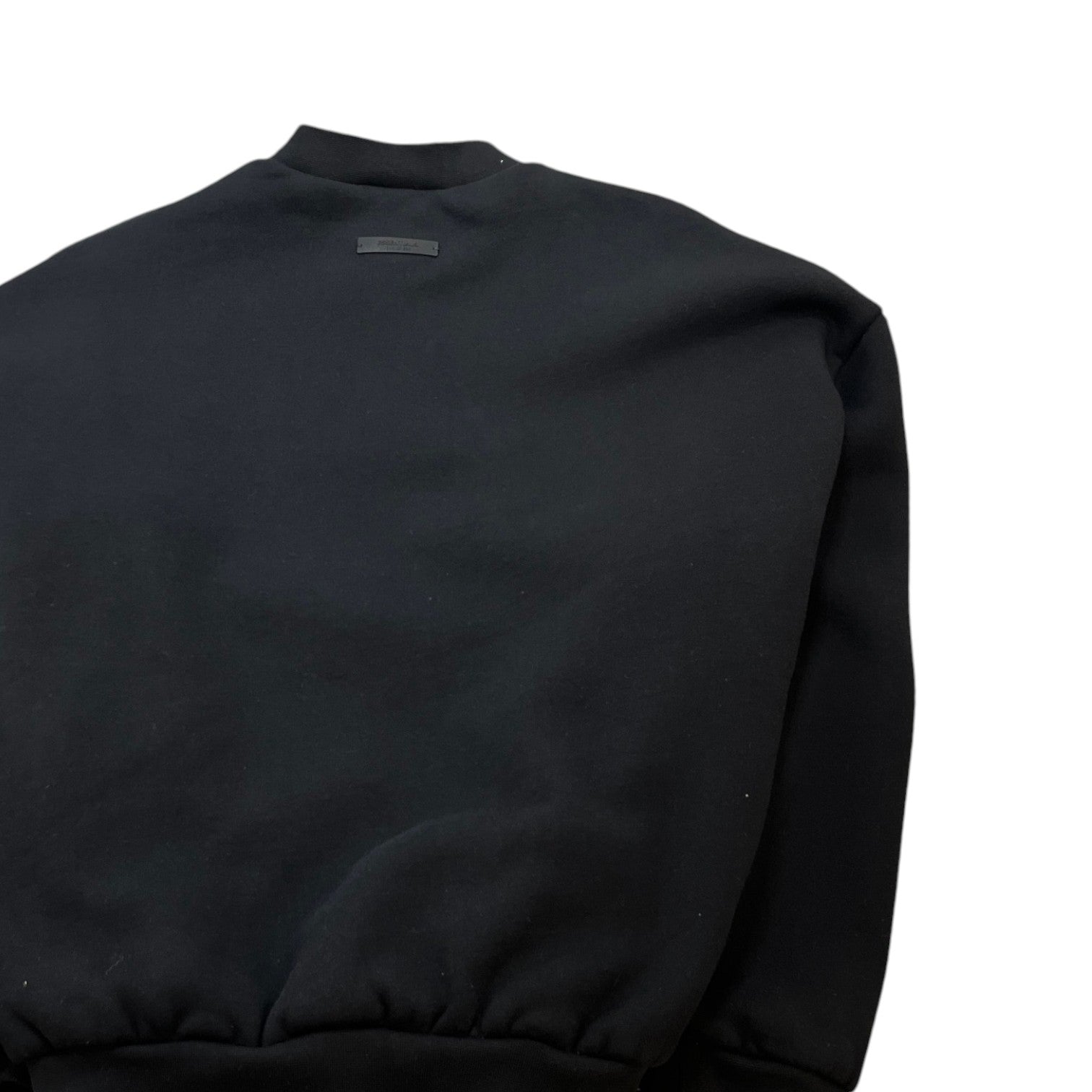Men's Logo Print Sweatshirt Black Size S