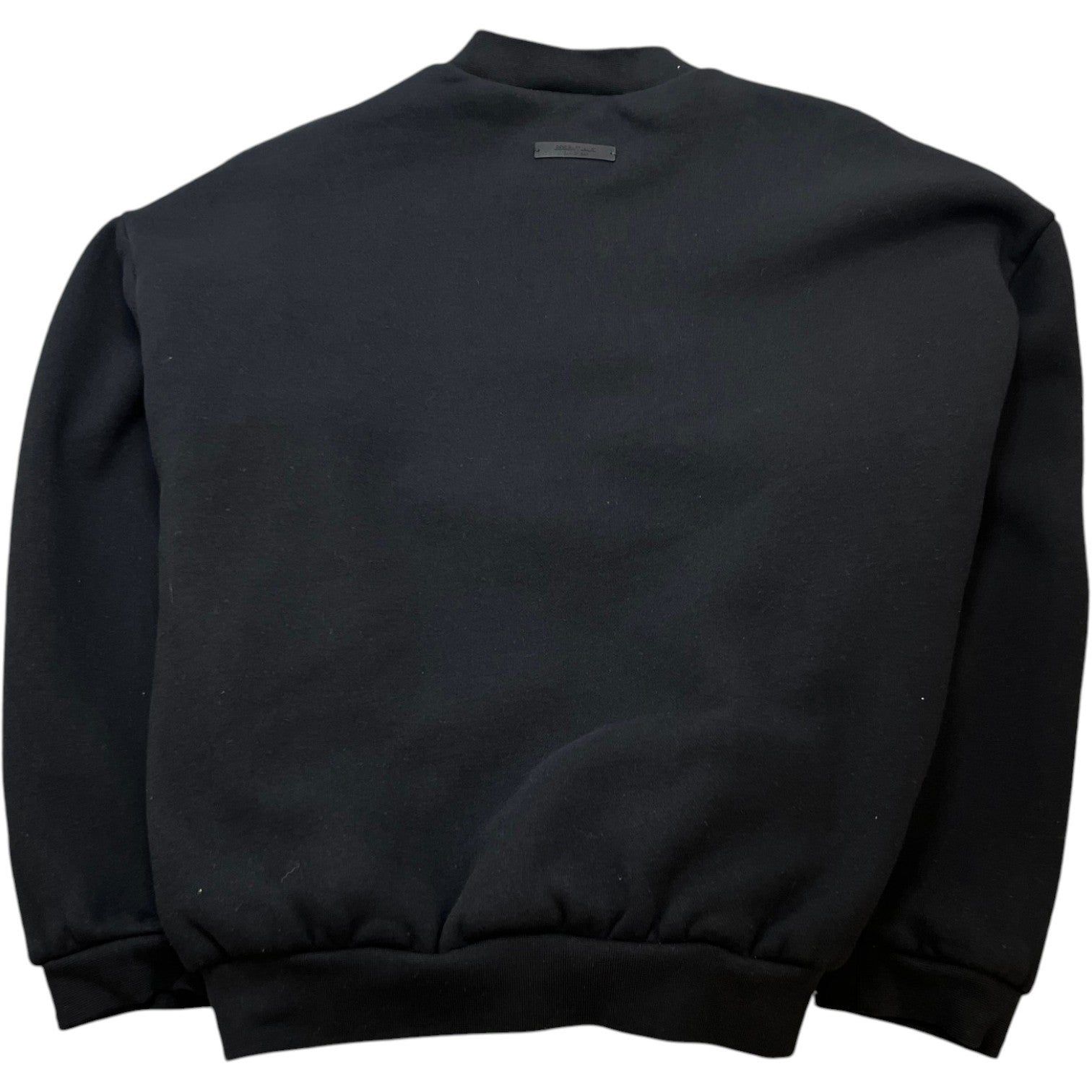 Men's Logo Print Sweatshirt Black Size S
