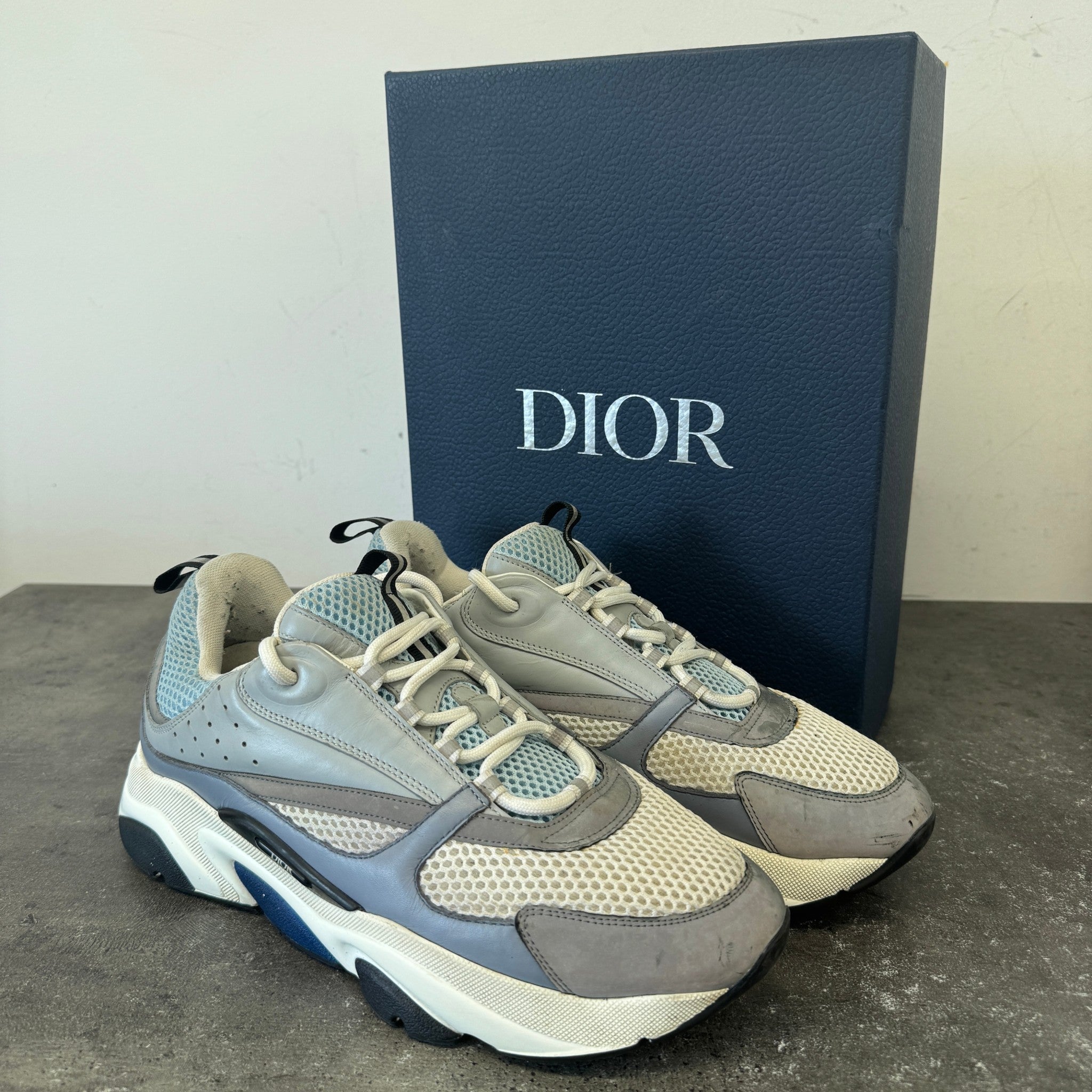 Men's B22 Low Trainers Blue Size EU 44.5 / UK 10.5
