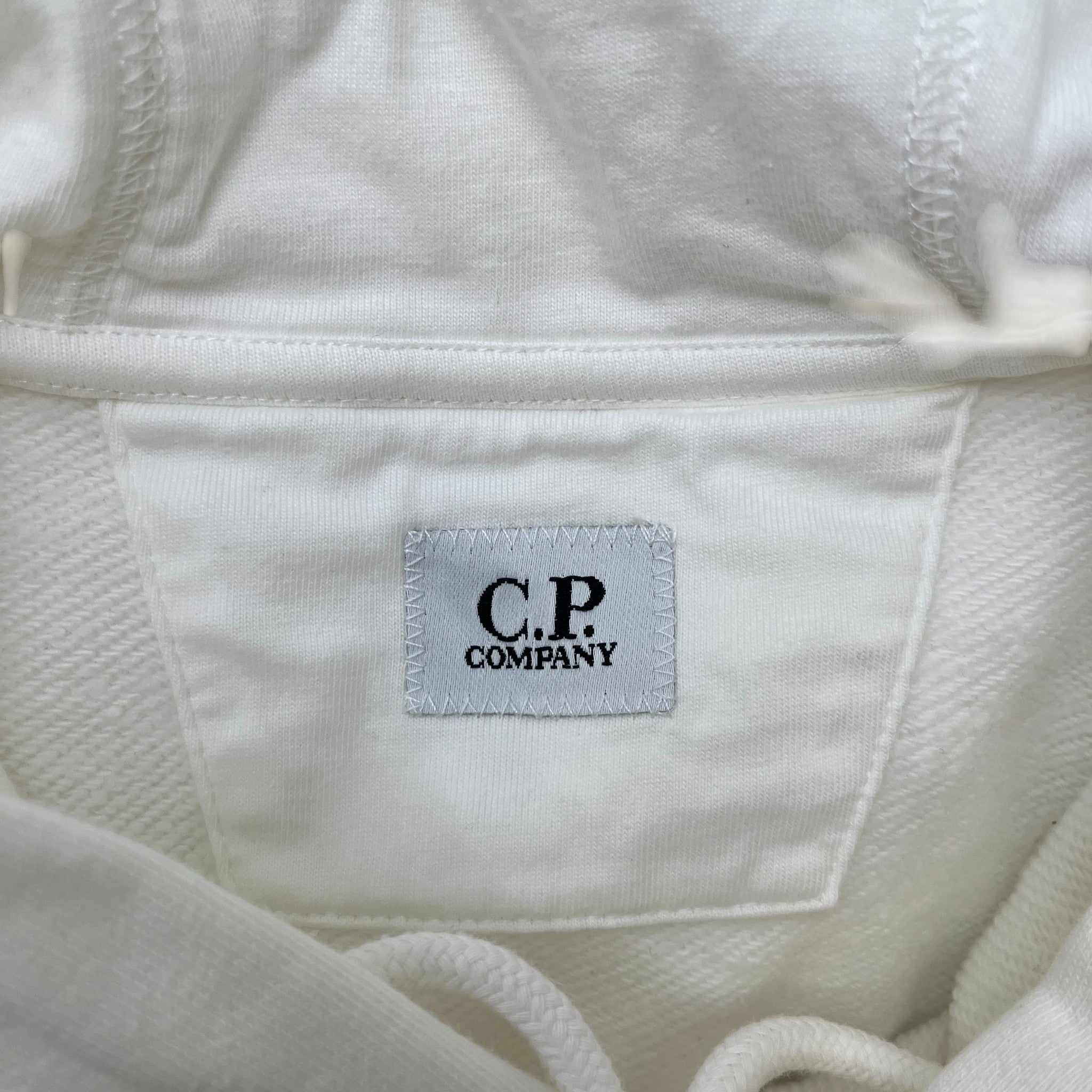 Men's Lens Hoodie White Size S