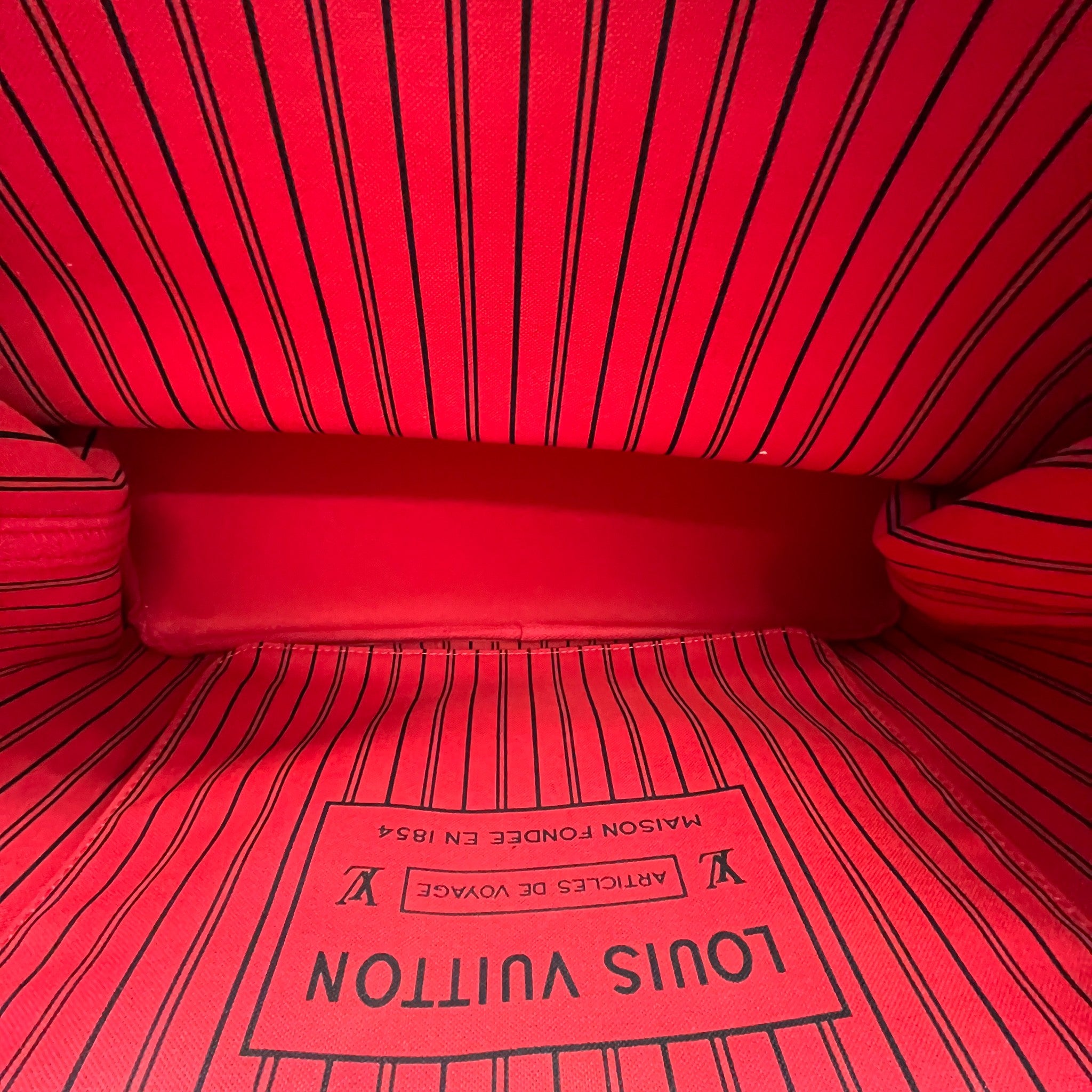 Women's Damier Ebene Neverfull Gm Tote Bag Brown