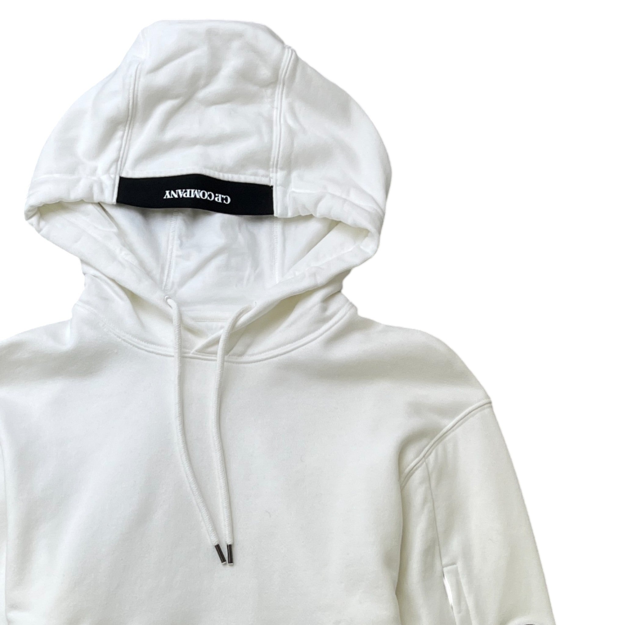 Men's Lens Hoodie White Size S
