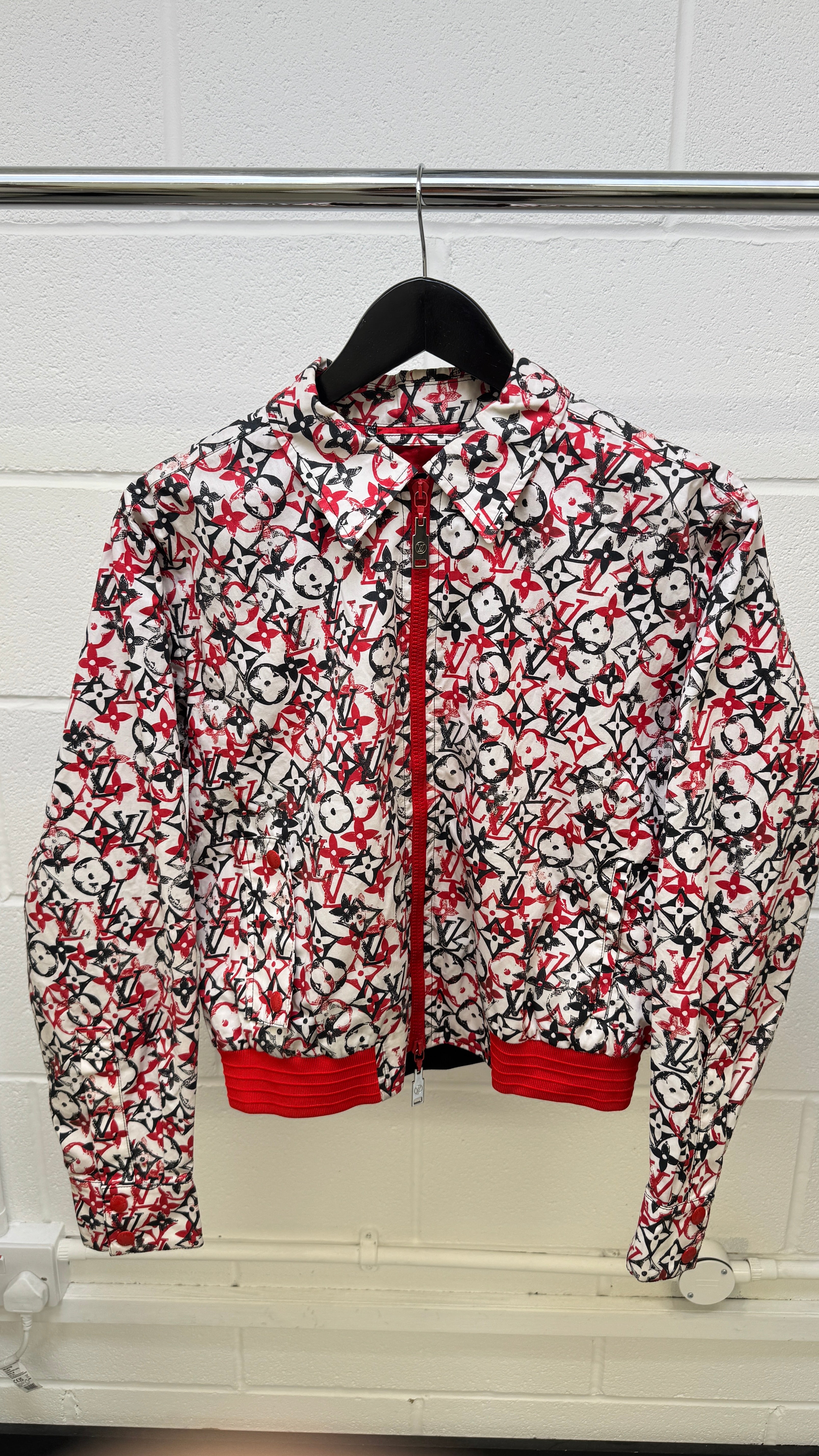 Women's Monogram Bomber Windbreaker Multi-Coloured Size IT 40 / UK 8