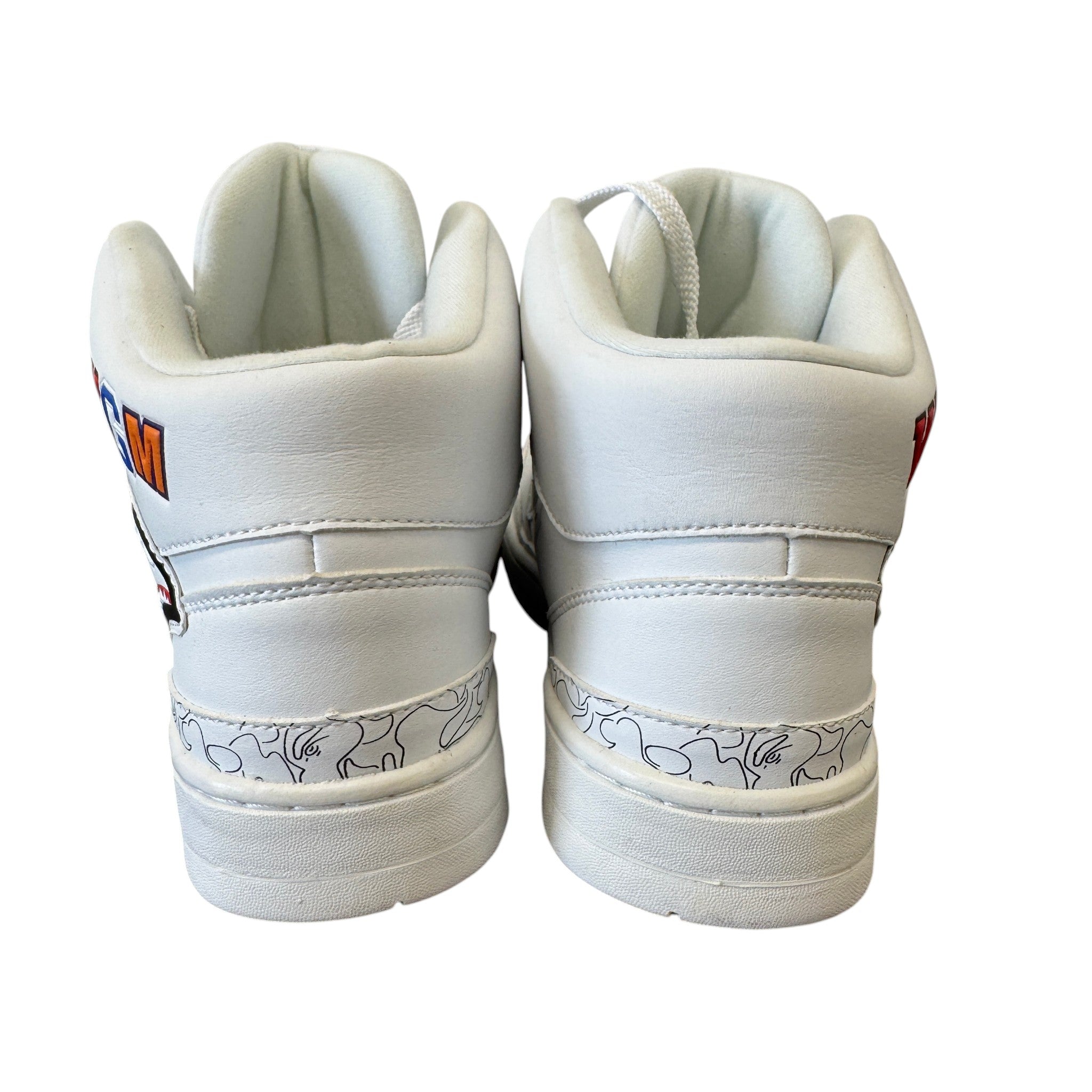 Women's Shark Cloud Stas High Trainers White Size EU 38 / UK 5