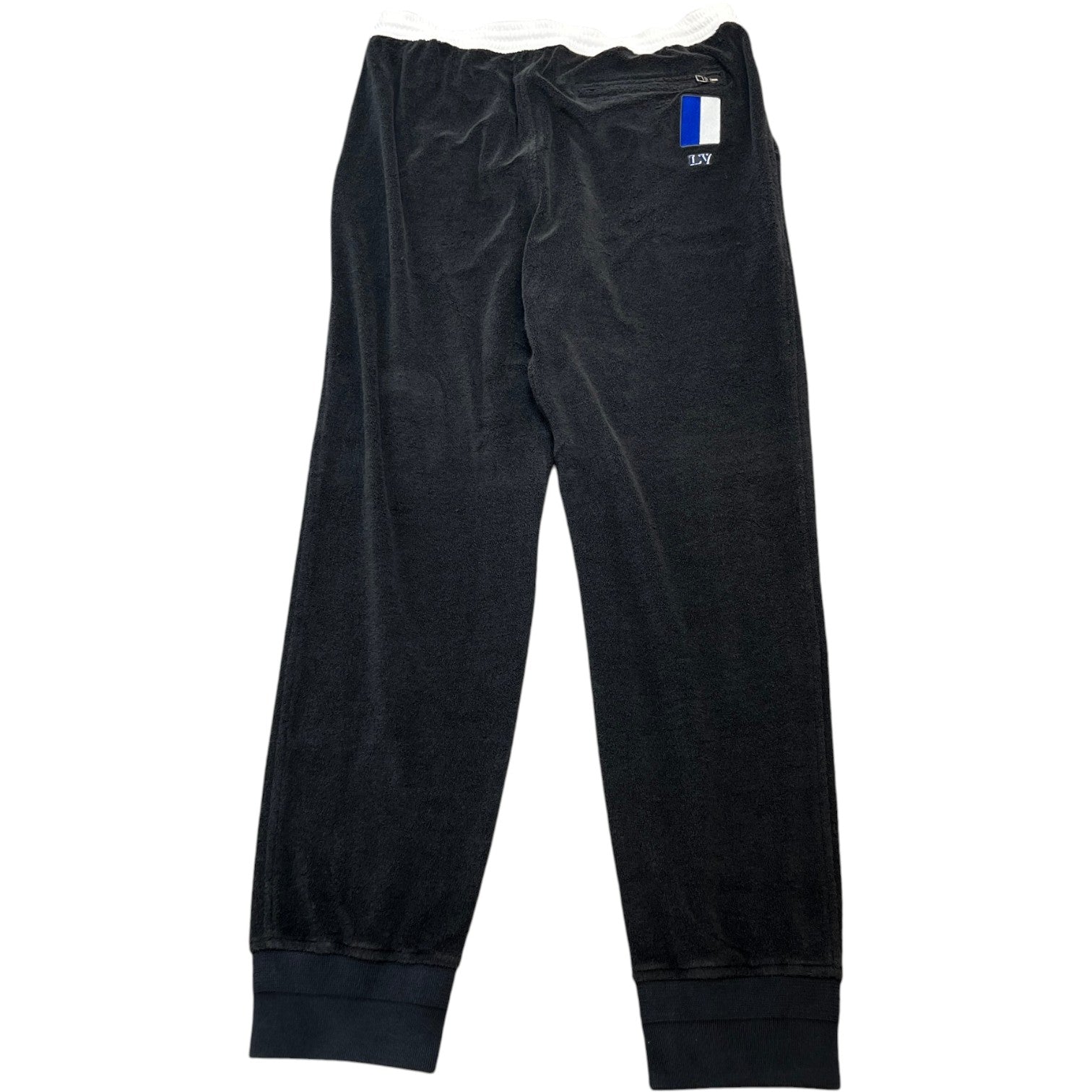 Men's Embroidered Logo Joggers Charcoal Size IT 56 / UK 40