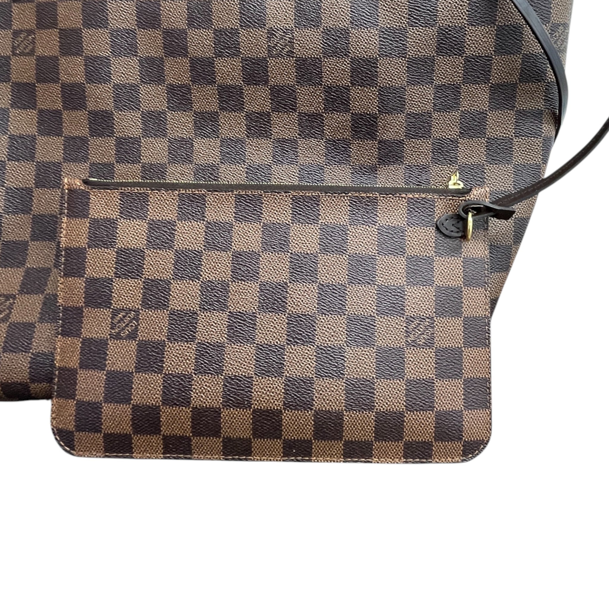 Women's Damier Ebene Neverfull Gm Tote Bag Brown