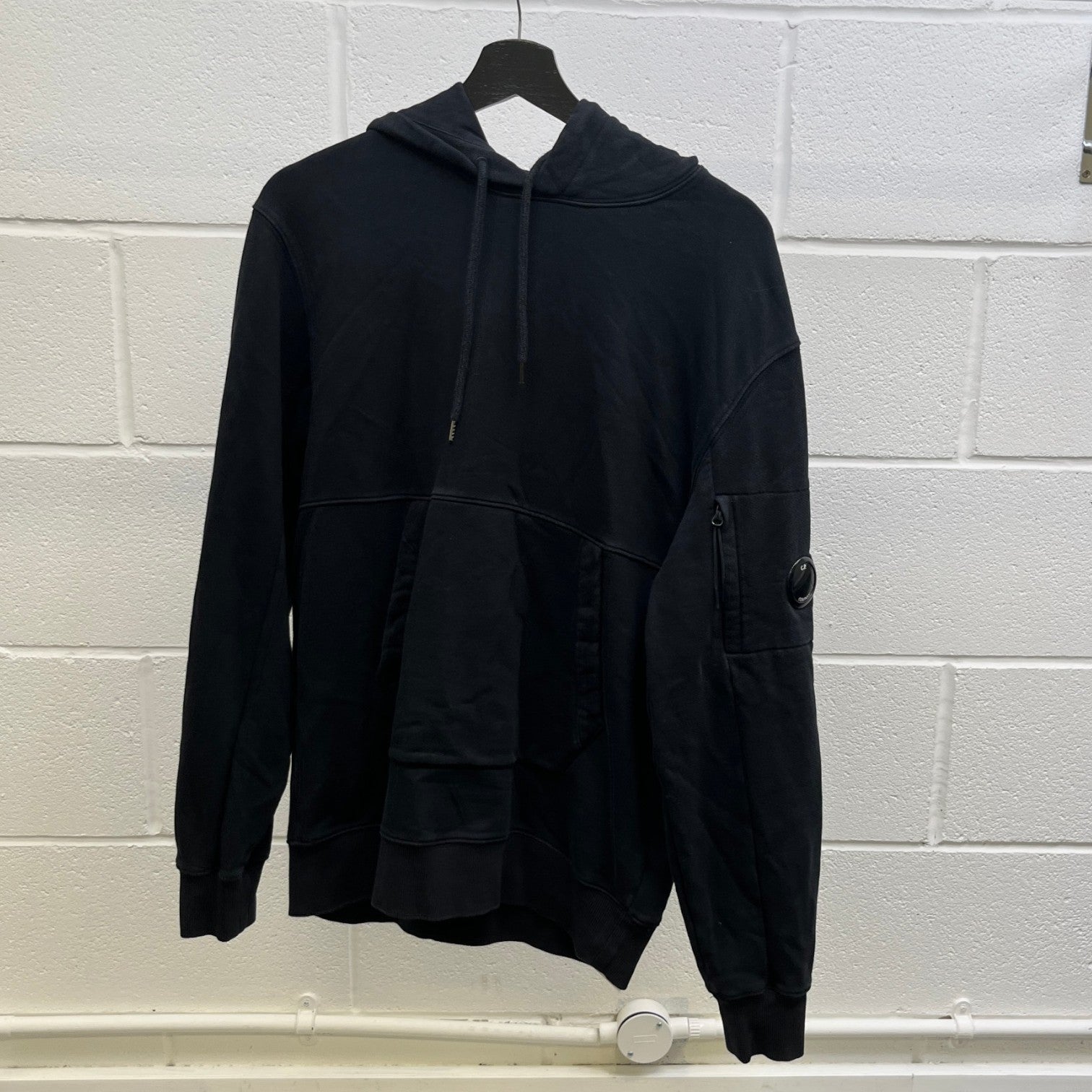 Men's Lens Hoodie Black Size L