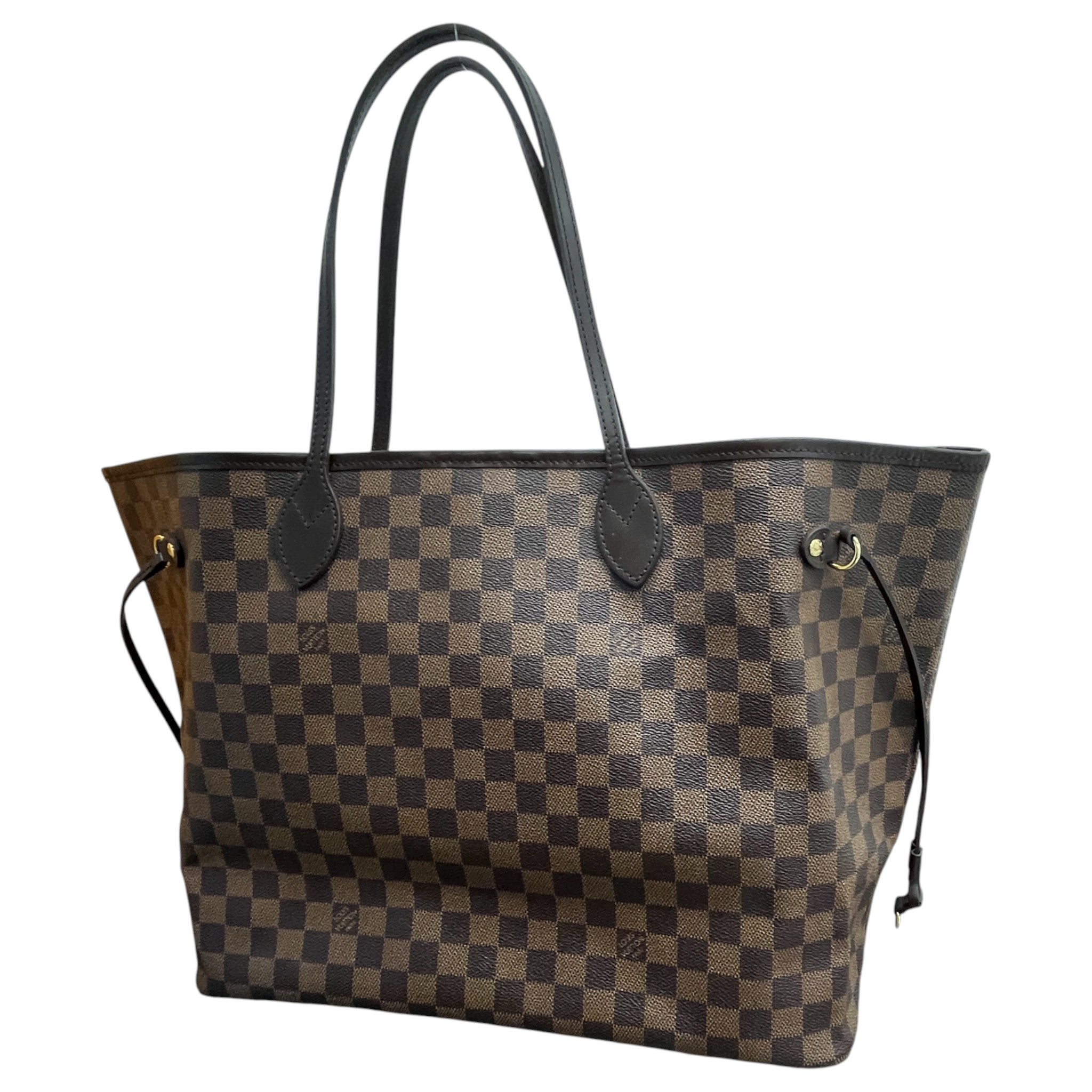 Women's Damier Ebene Neverfull Gm Tote Bag Brown