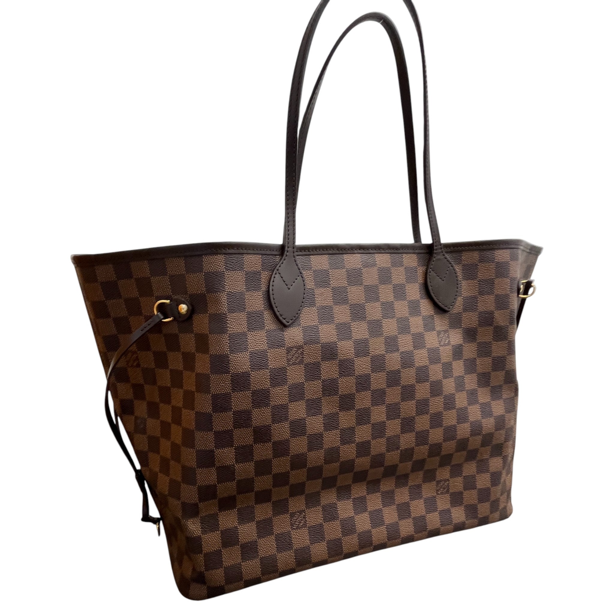 Women's Damier Ebene Neverfull Gm Tote Bag Brown
