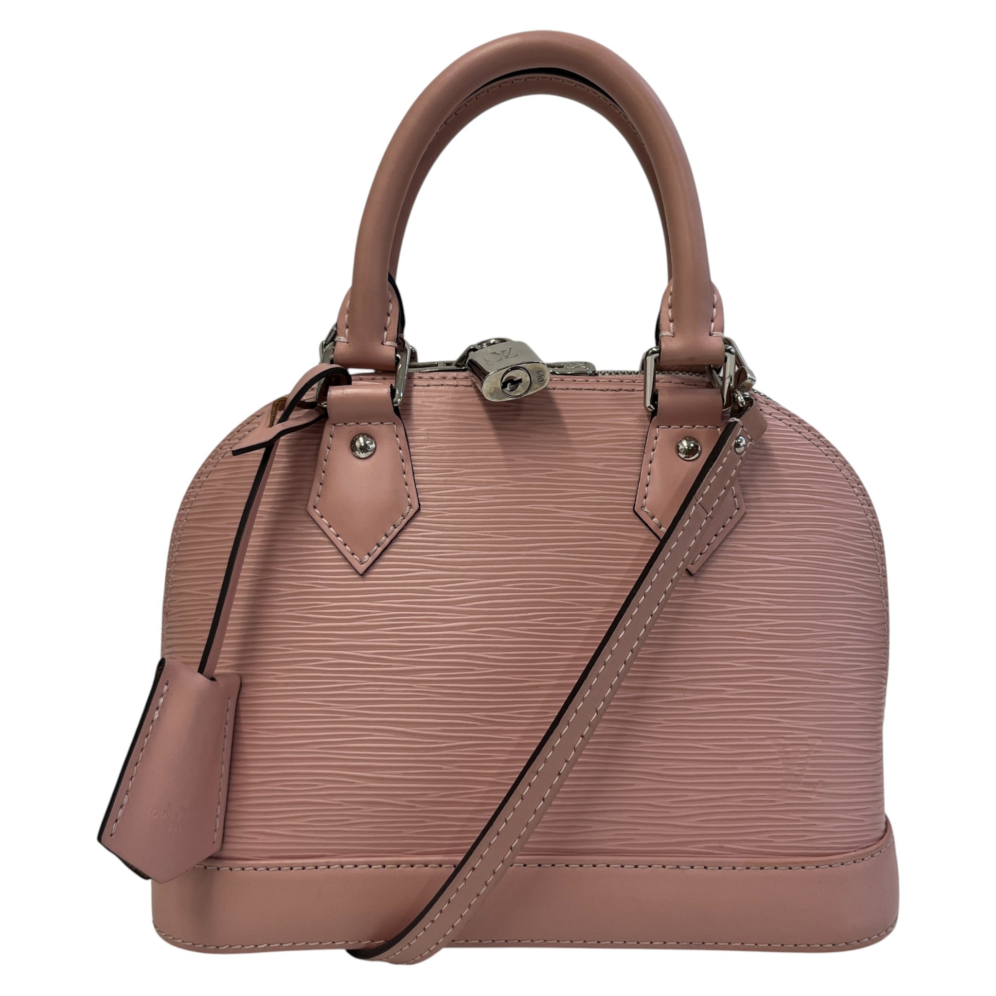 Women's Epi Leather Alma Bb Bag Pink