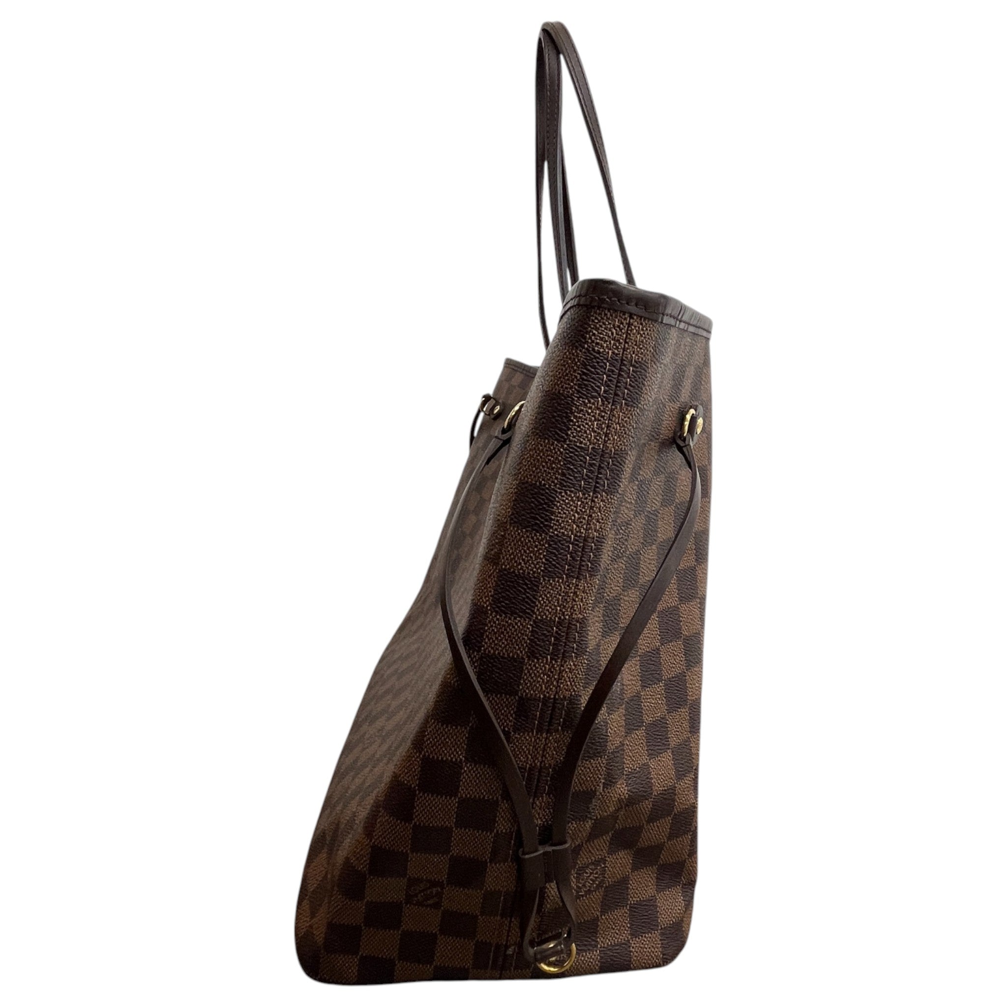 Women's Damier Ebene Neverfull Gm Tote Bag Brown