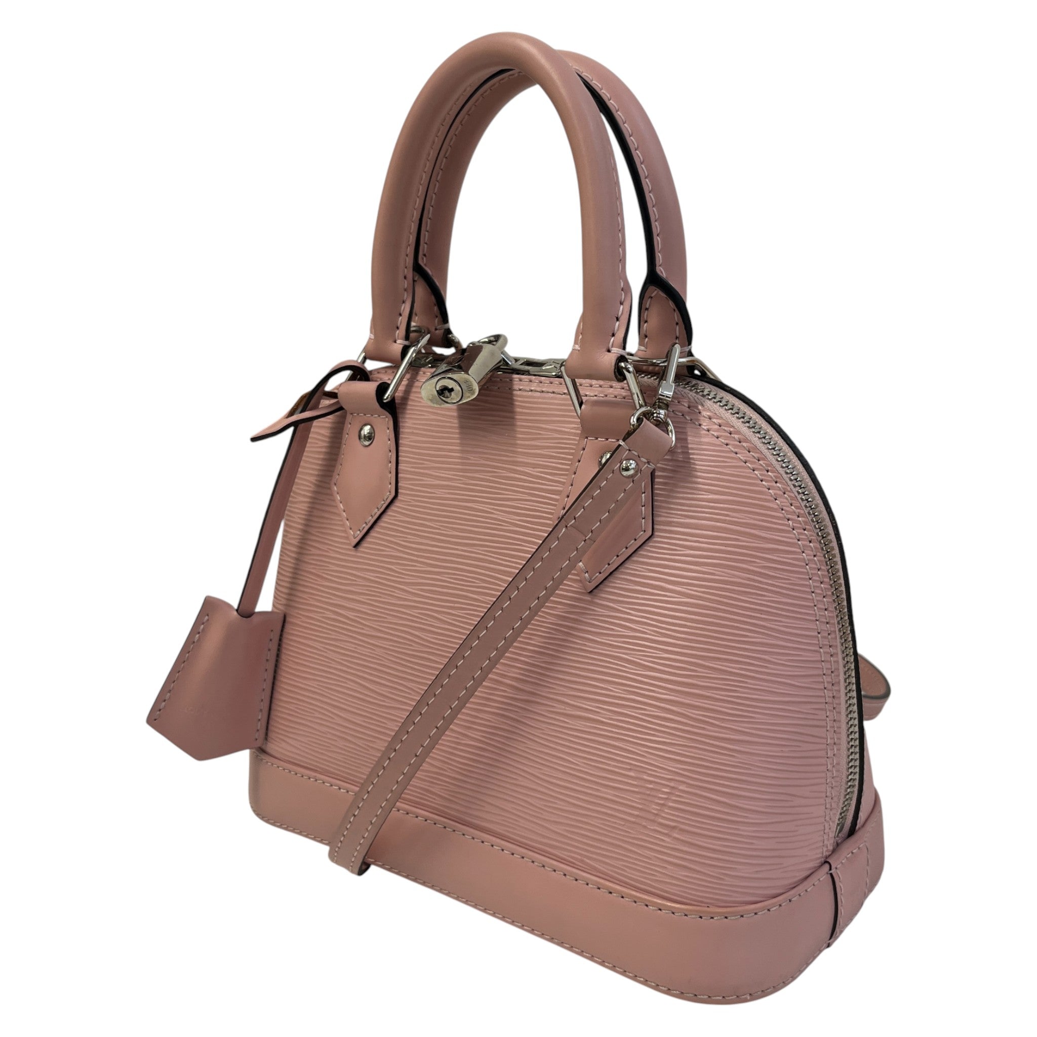 Women's Epi Leather Alma Bb Bag Pink