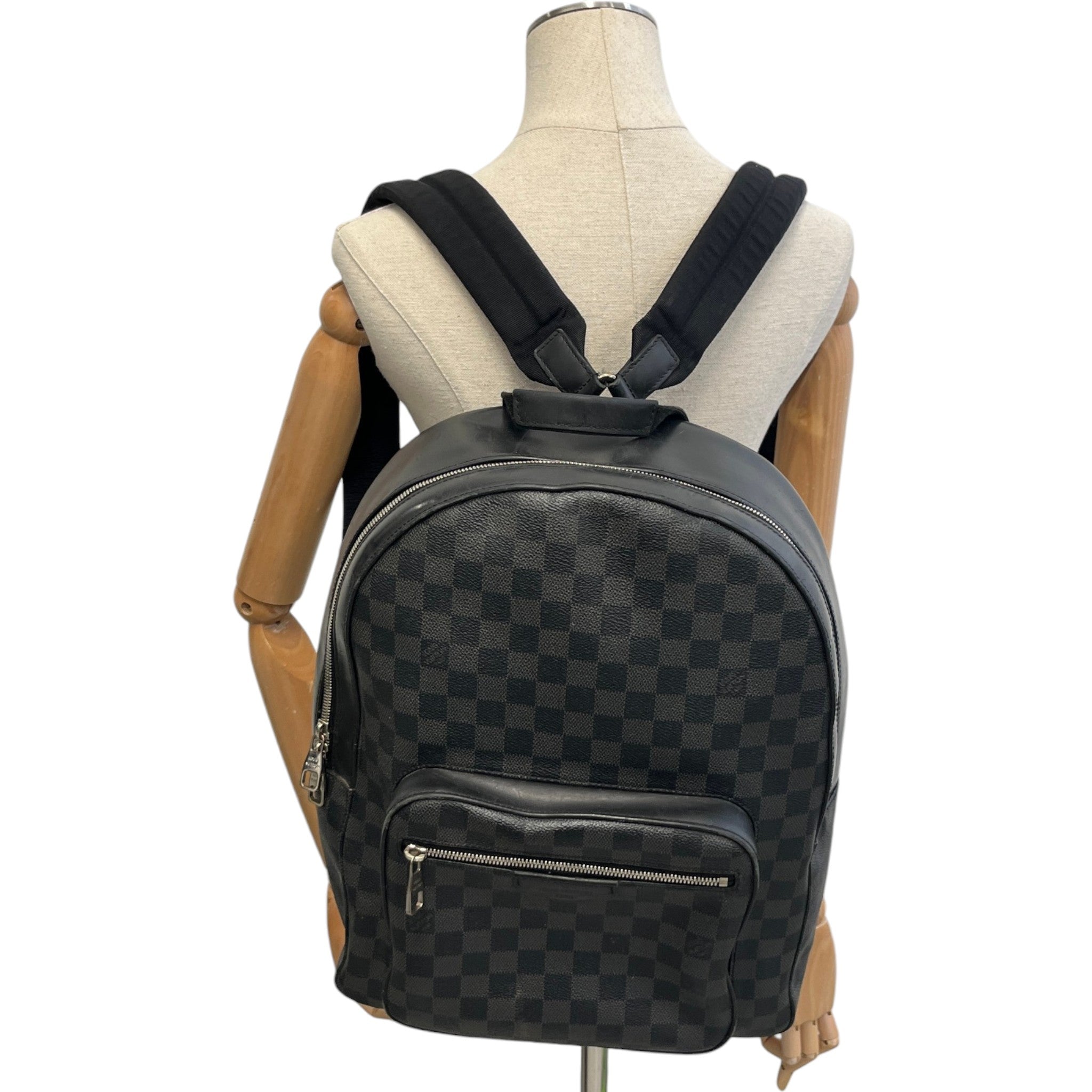 Men's Damier Graphite Josh Backpack Grey