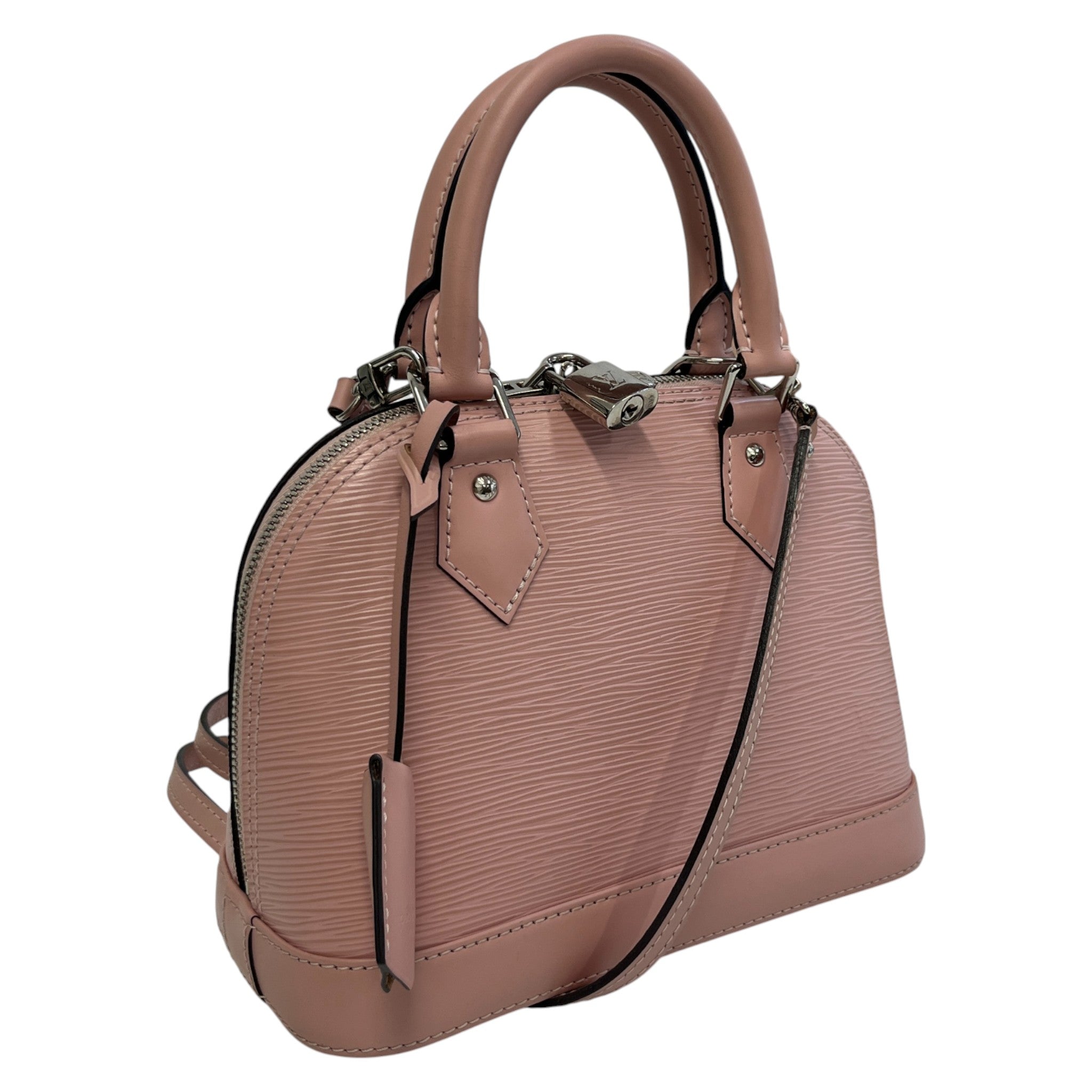 Women's Epi Leather Alma Bb Bag Pink