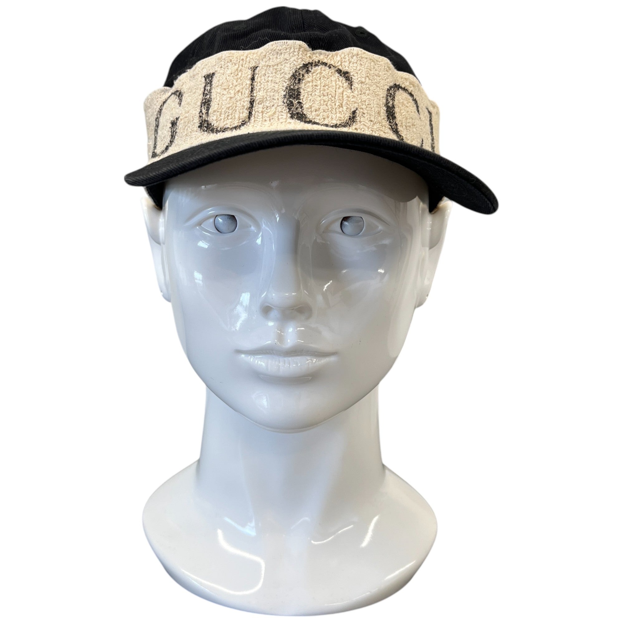 Men's Gabardine Gucci Headband Hat Black Size M