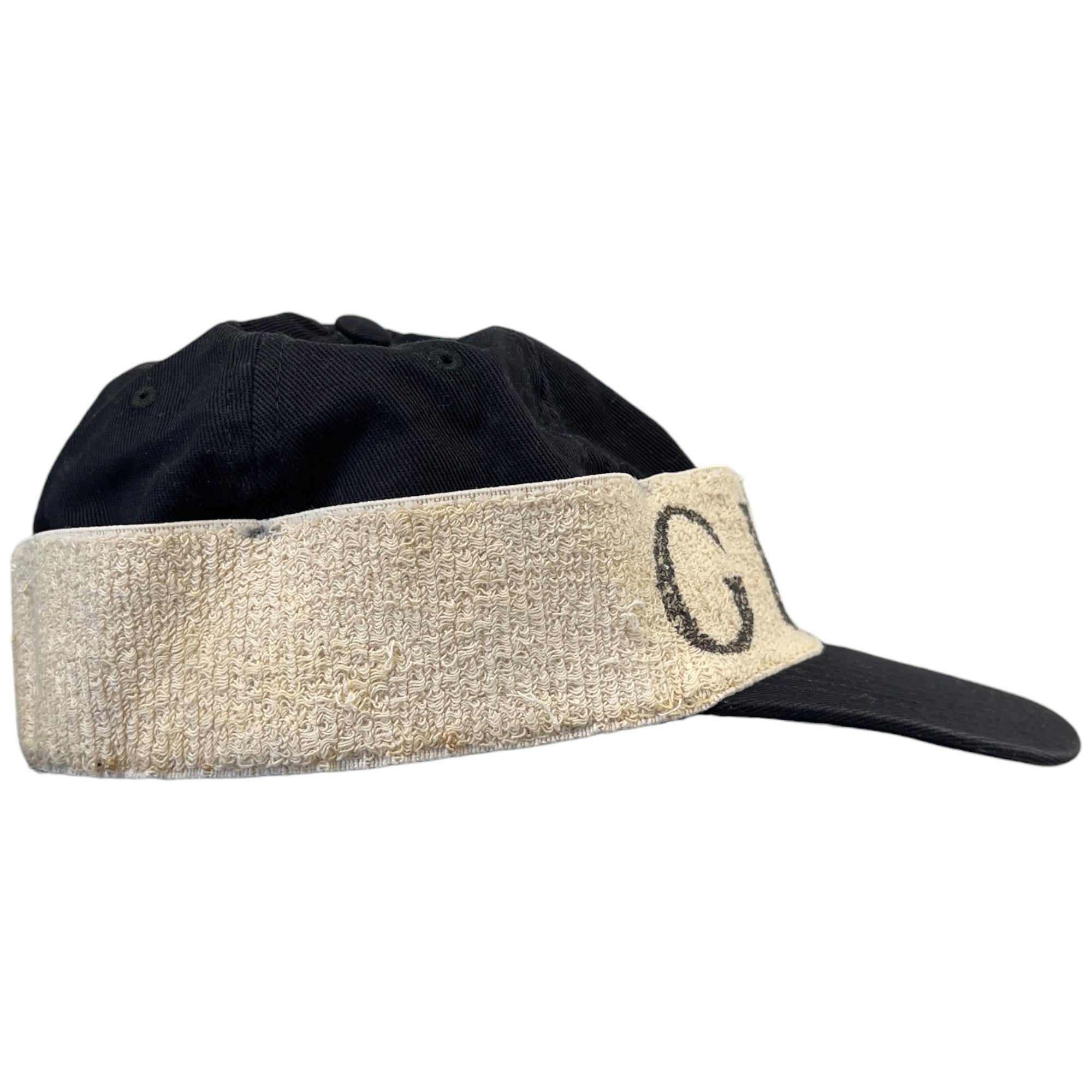 Men's Gabardine Gucci Headband Hat Black Size M