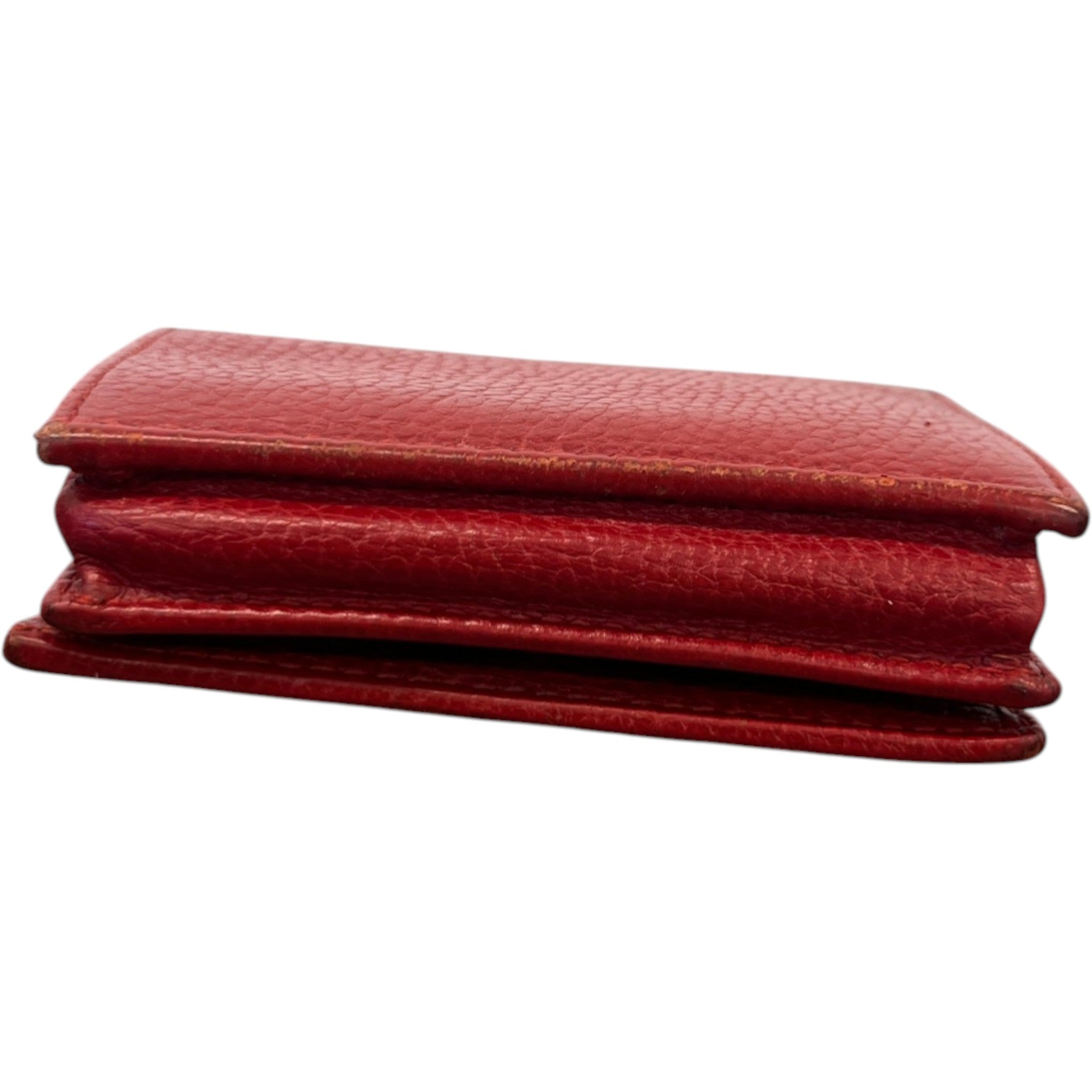 Women's Interlocking G Wallet Red