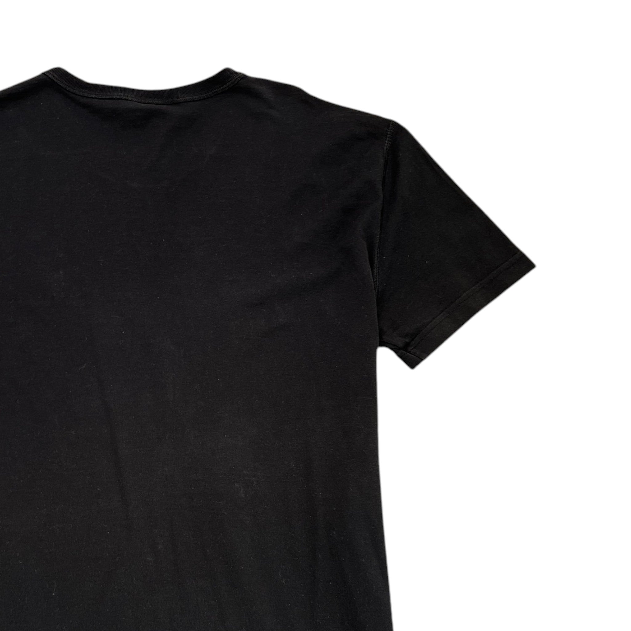 Men's Plaque Logo T-Shirt Black Size IT 48 / UK M