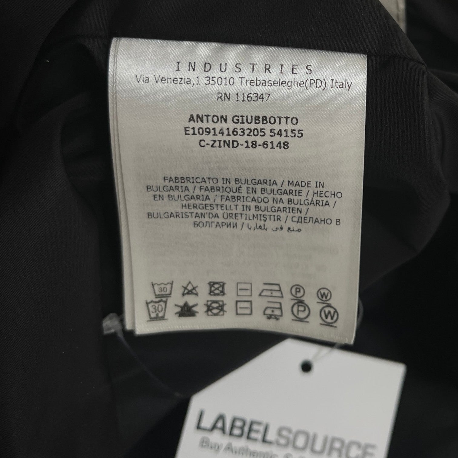 Men's Anton Windbreaker Black Size 3 / L